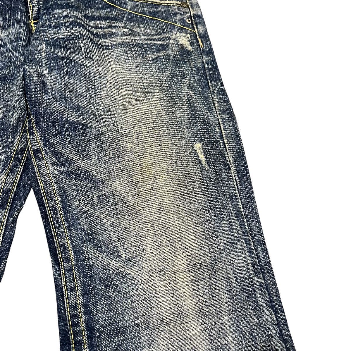Seditionaries RedPepper Denim Snake Skin Patch Faded Pant Size US 32 / EU 48 - 5 Thumbnail