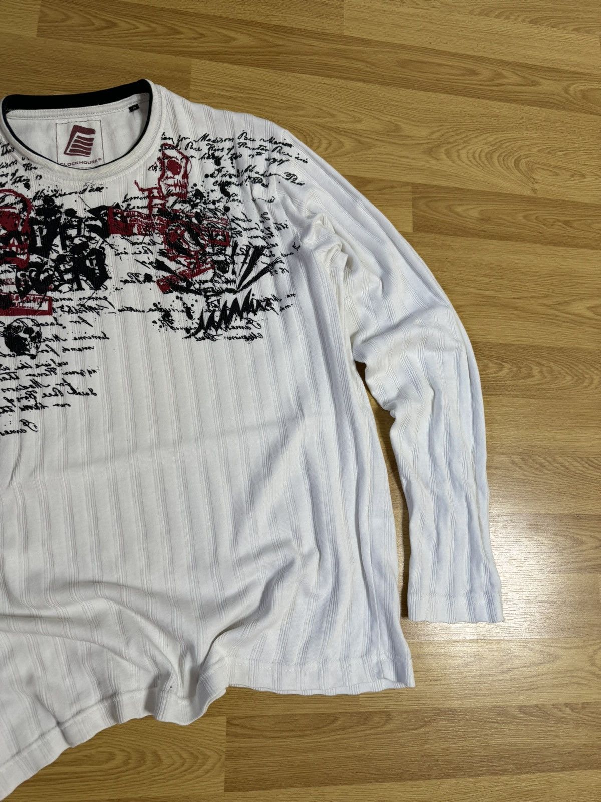 Japanese Brand × Vintage ClockHouse longsleeve avant-garde Mockneck Anglomania Size US M / EU 48-50 / 2 - 3 Thumbnail