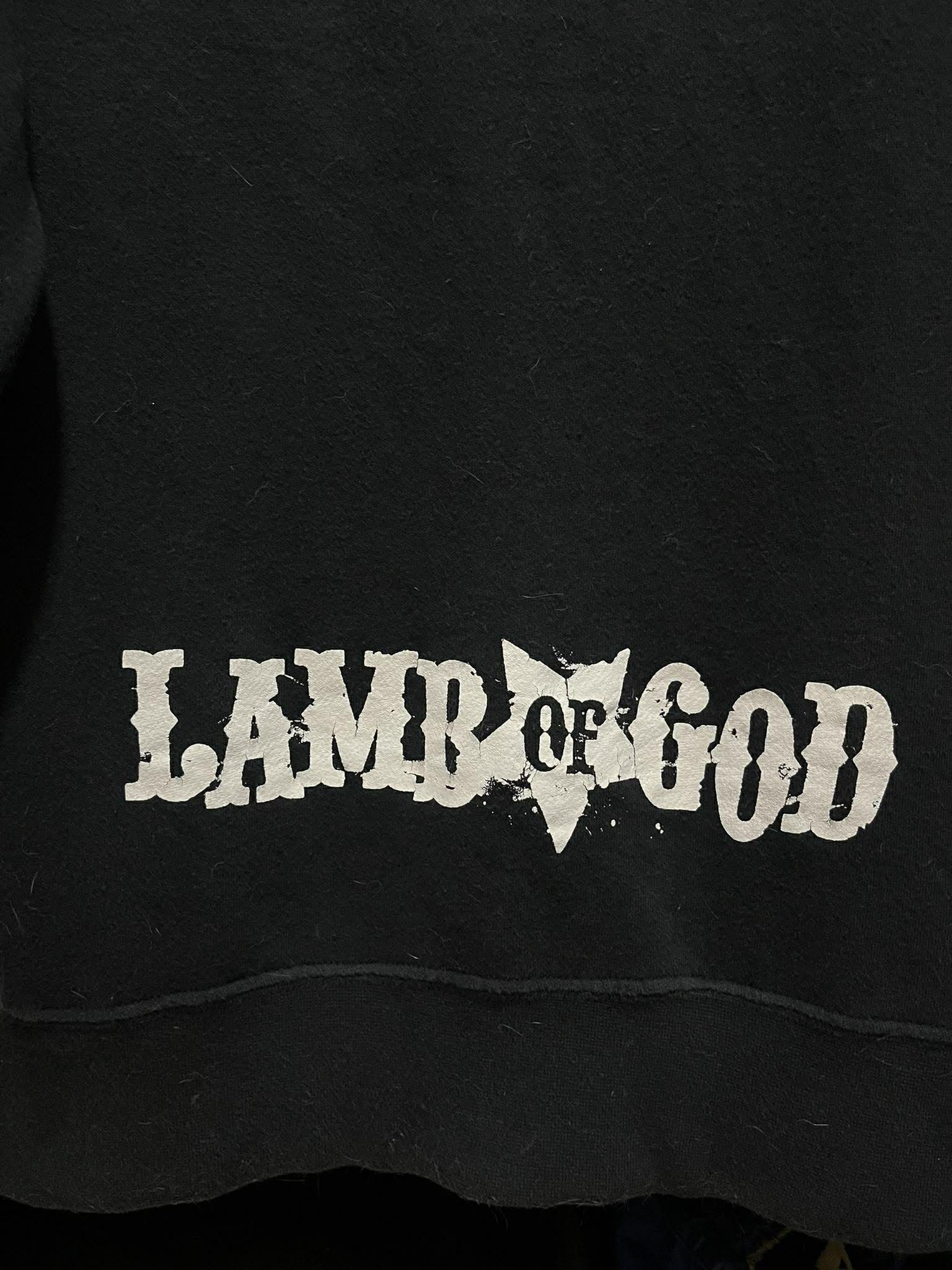 Band Tees Lamb Of God Metalcore Band Hoodie Jacket 2005s Size US XL / EU 56 / 4 - 5 Thumbnail