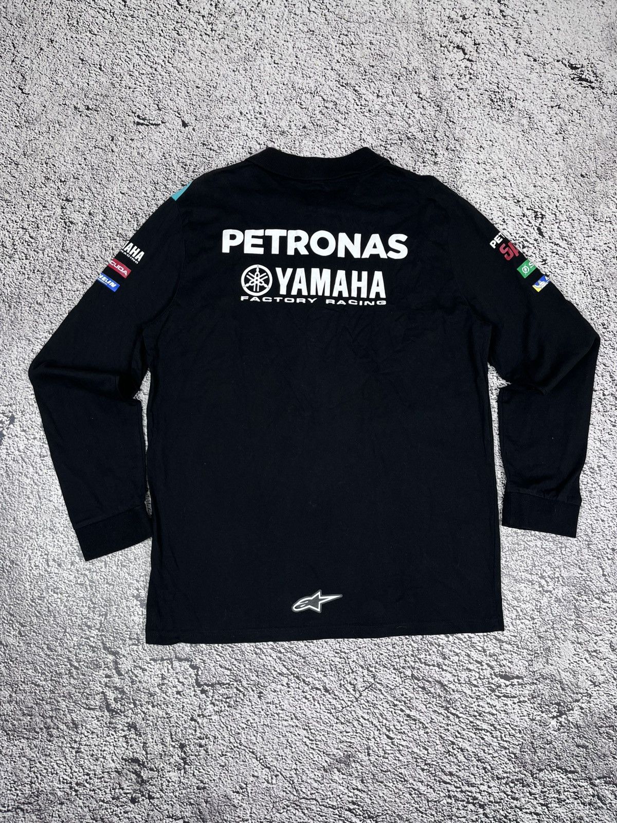 Alpinestars Petronas Yamaha Factory Alpinestars longsleeve polo shirt XL Size US XL / EU 56 / 4 - 8 Thumbnail