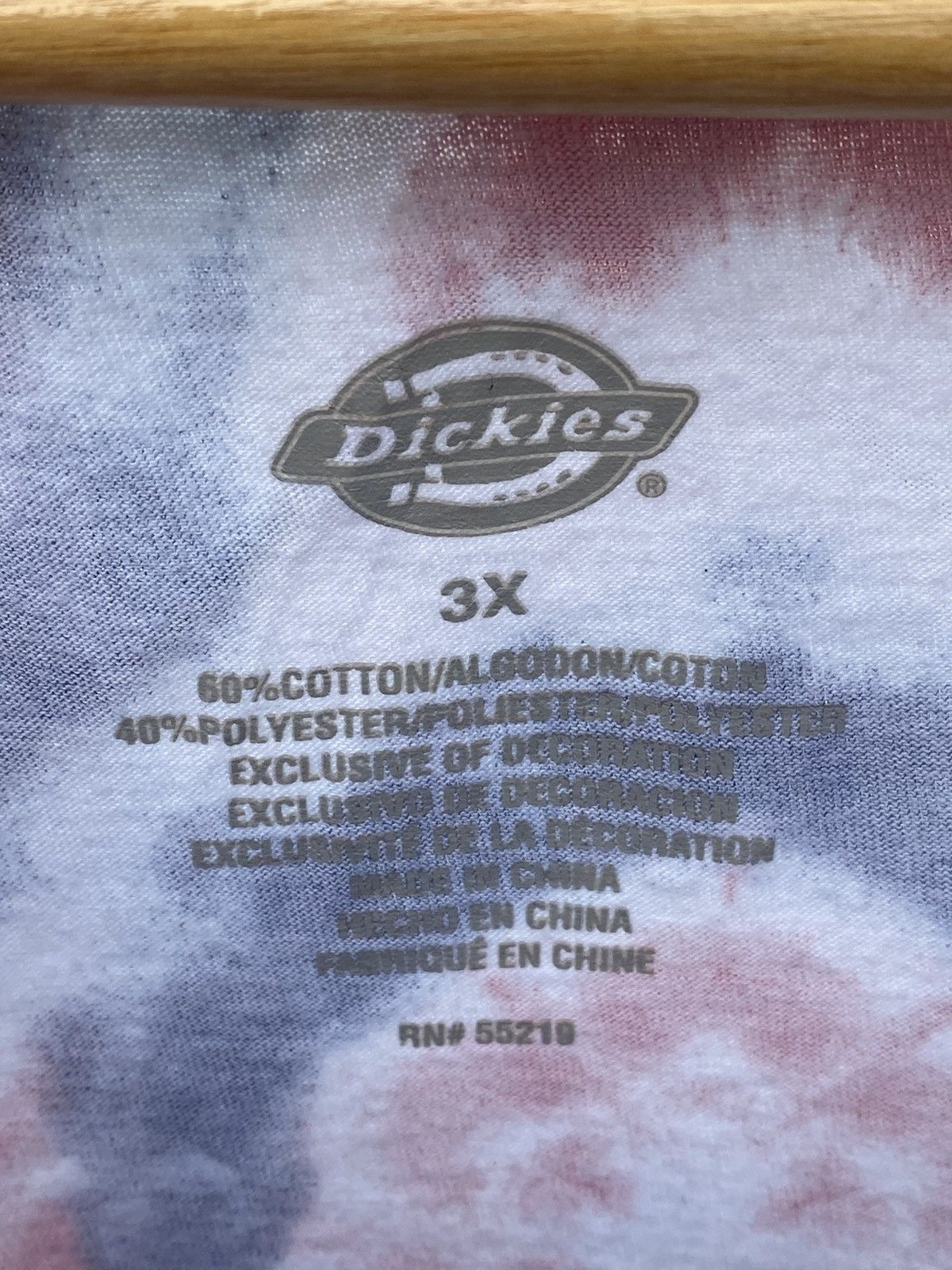 Dickies Dickies Girl big logo tie dye boxy tshirt Size 3XL / US 20-22 - 6 Thumbnail
