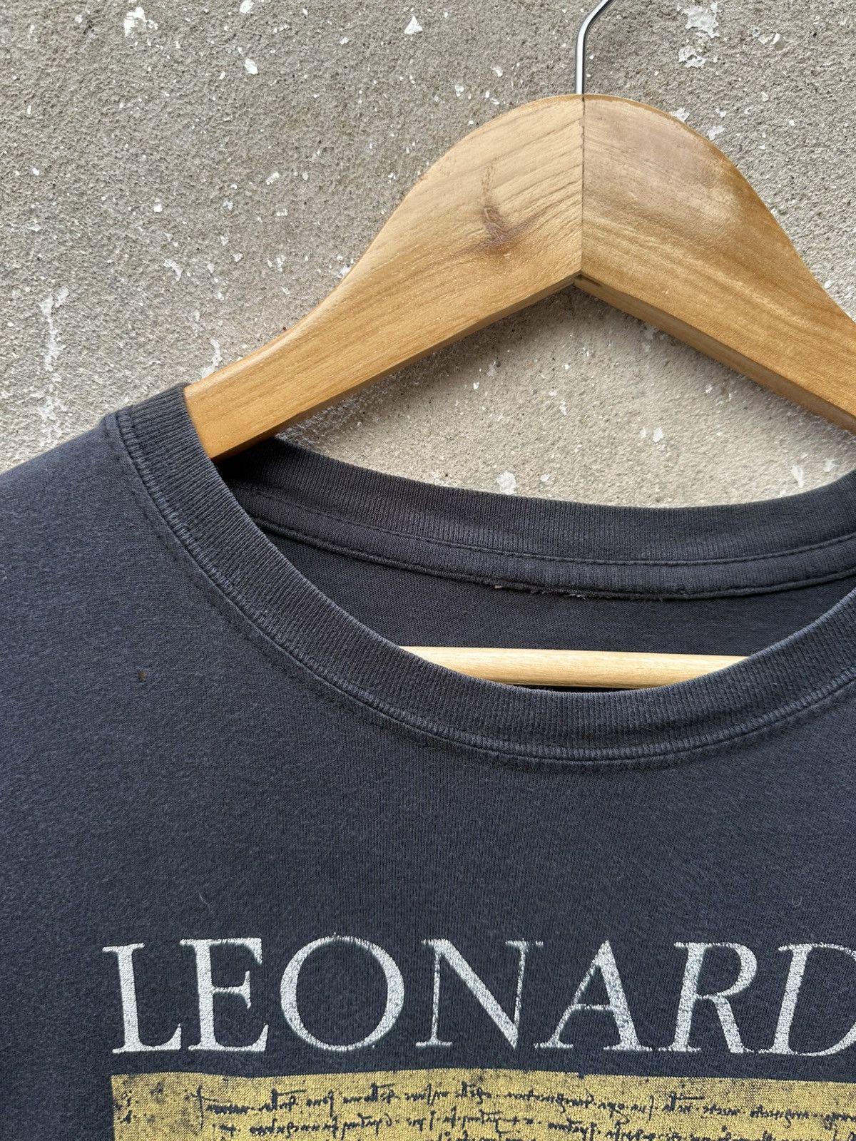 Arts & Science Vintage Leonardo da Vinci " Roma " Disressed Tees Size US M / EU 48-50 / 2 - 5 Thumbnail