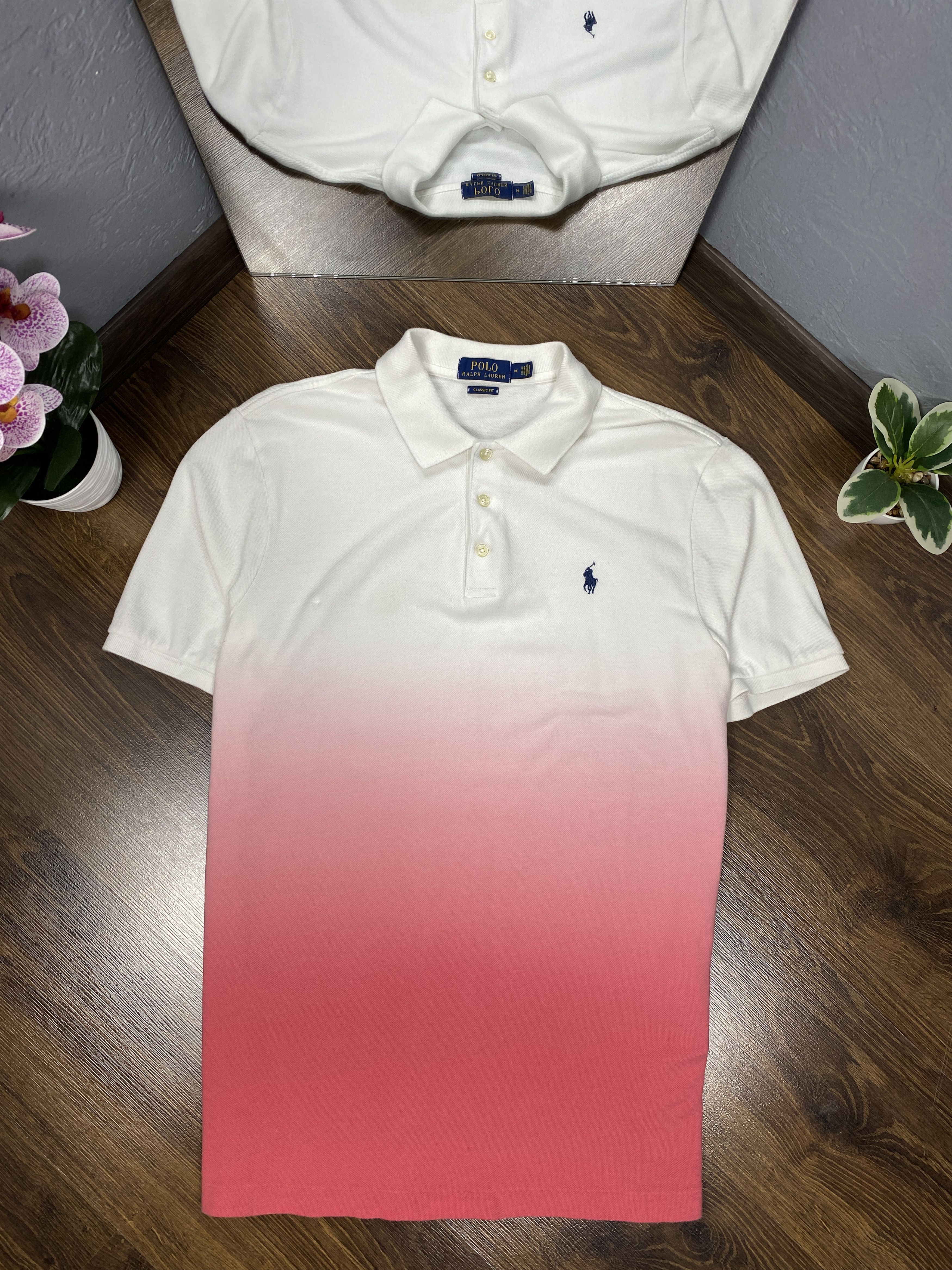 Polo Ralph Lauren Polo Ralph Lauren vintage polo shirt gradient Size US M / EU 48-50 / 2 - 1 Thumbnail