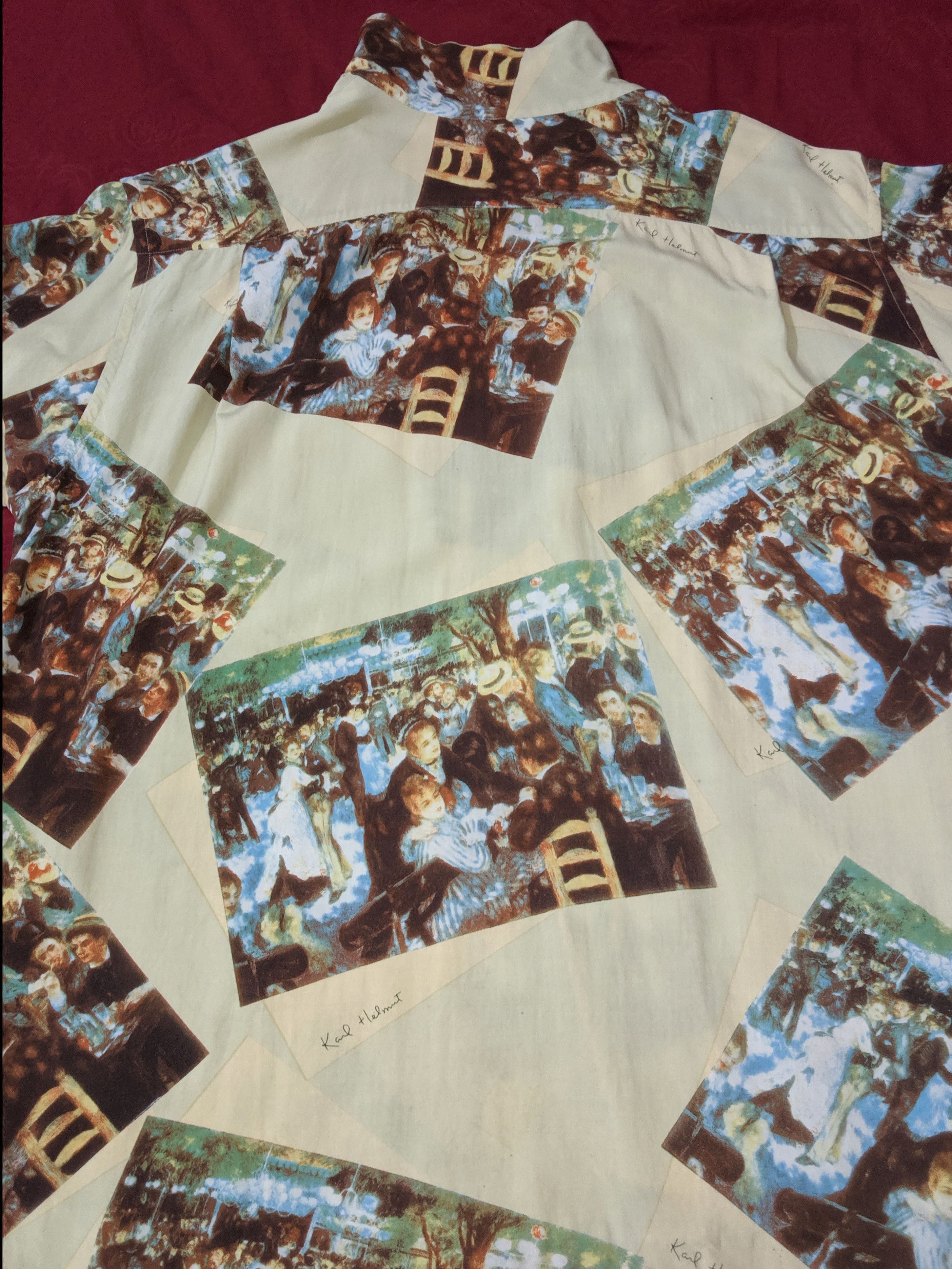 Vintage 🌹 Pierre Auguste Renoir L 🌹 Size US L / EU 52-54 / 3 - 11 Thumbnail