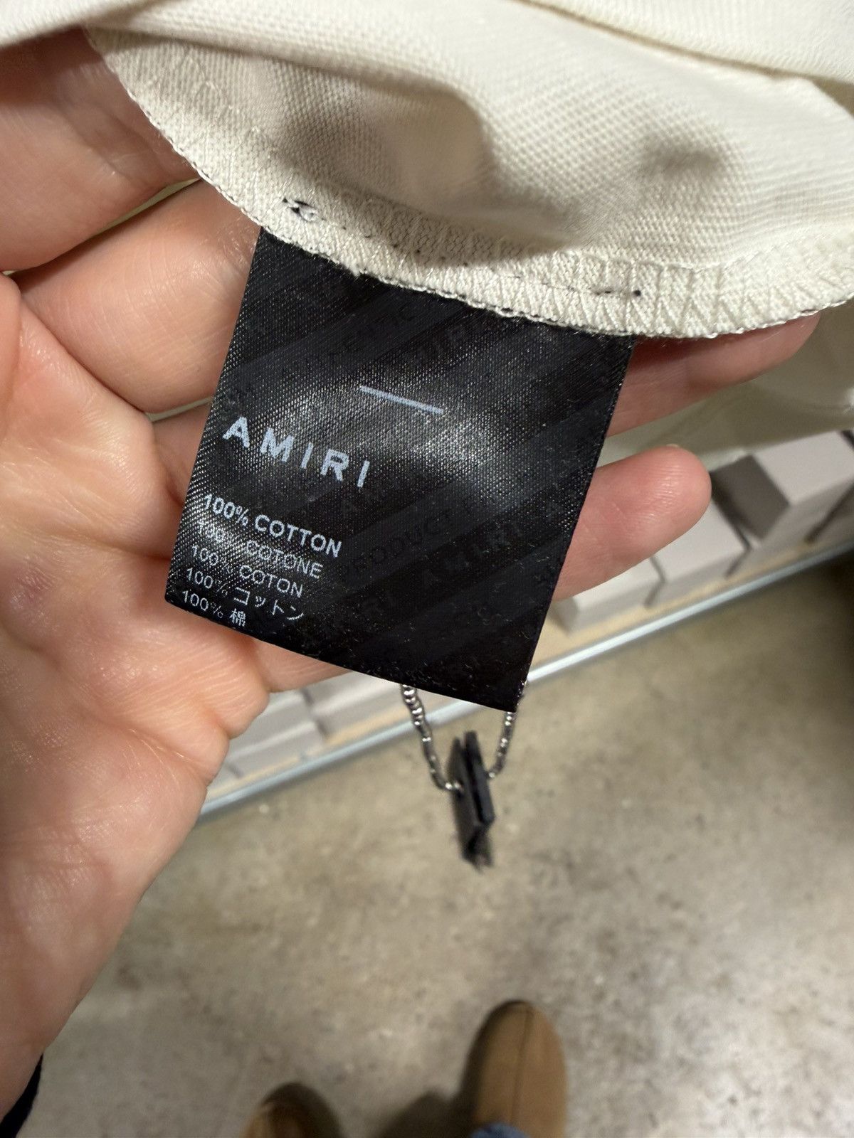 Amiri Amiri Bar Logo T-Shirt NEW 600$ Size US XL / EU 56 / 4 - 4 Thumbnail