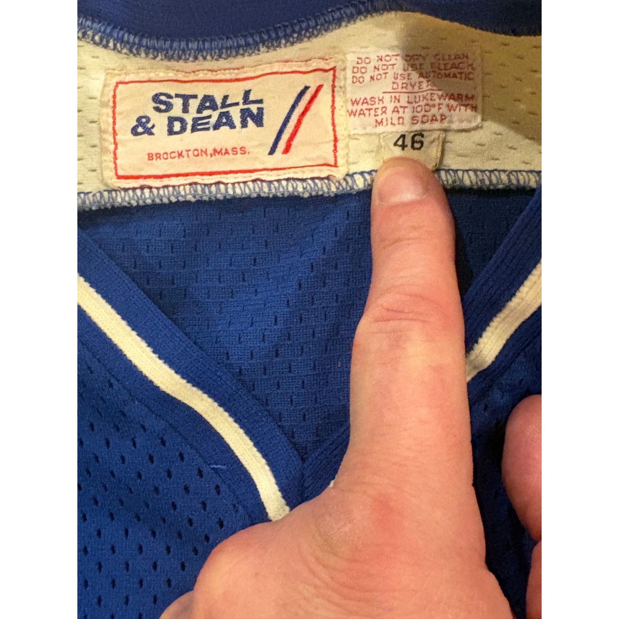 Stall and Dean Vintage Game Worn Bentley Falcons #15 Stall & Dean NCAA Hock Size US XL / EU 56 / 4 - 10 Thumbnail