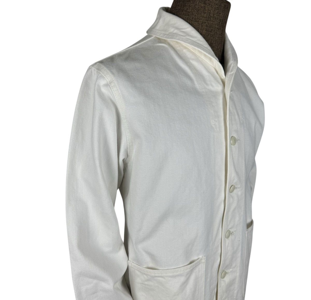 URBAN RESEARCH DOORS ☀️URBAN RESEARCH SHAWL COLLAR FRANCE WORKWEAR JACKET Size US M / EU 48-50 / 2 - 3 Thumbnail