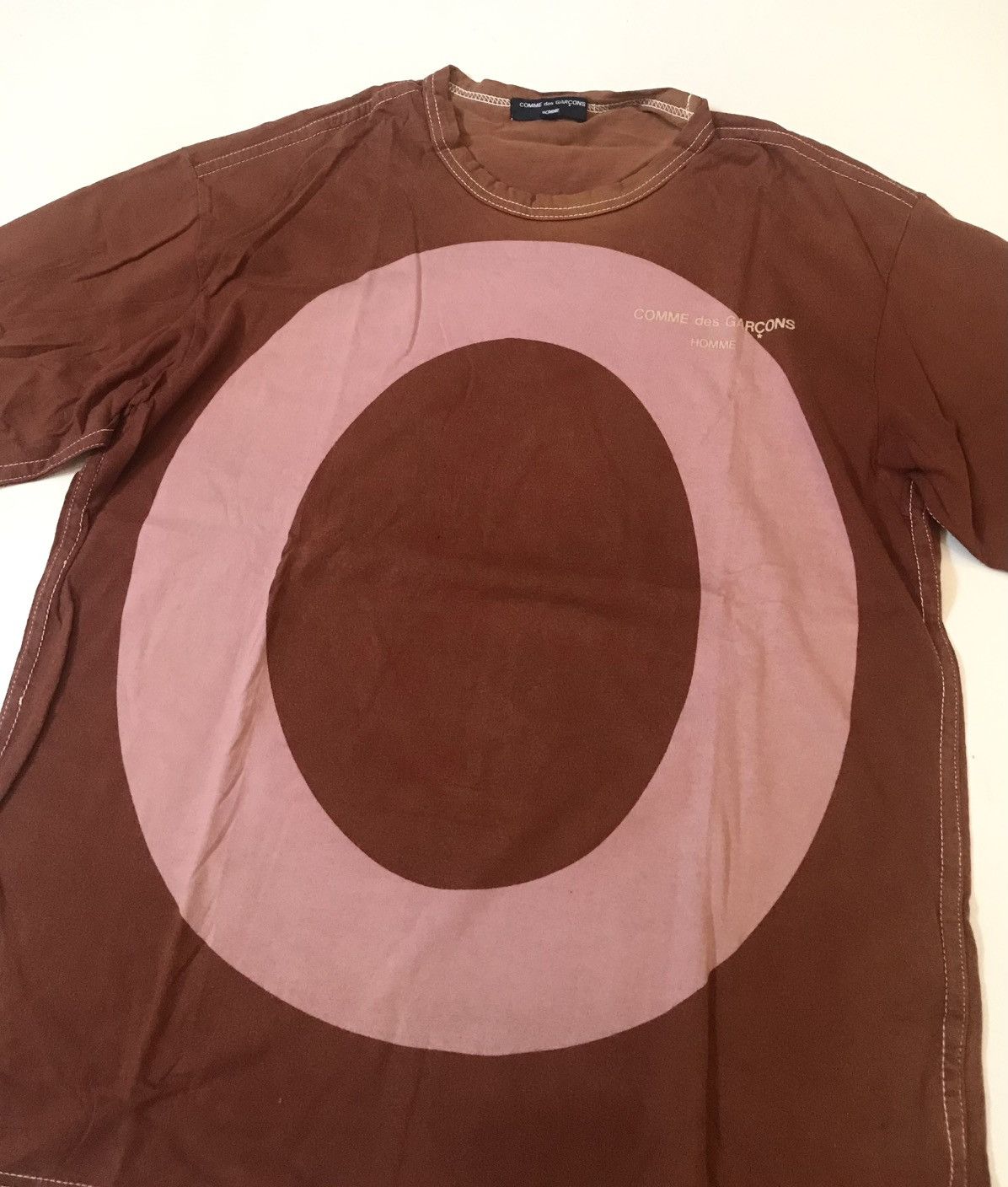 Comme des Garcons Cdg homme AD2004 circle logo tee Size US M / EU 48-50 / 2 - 2 Thumbnail