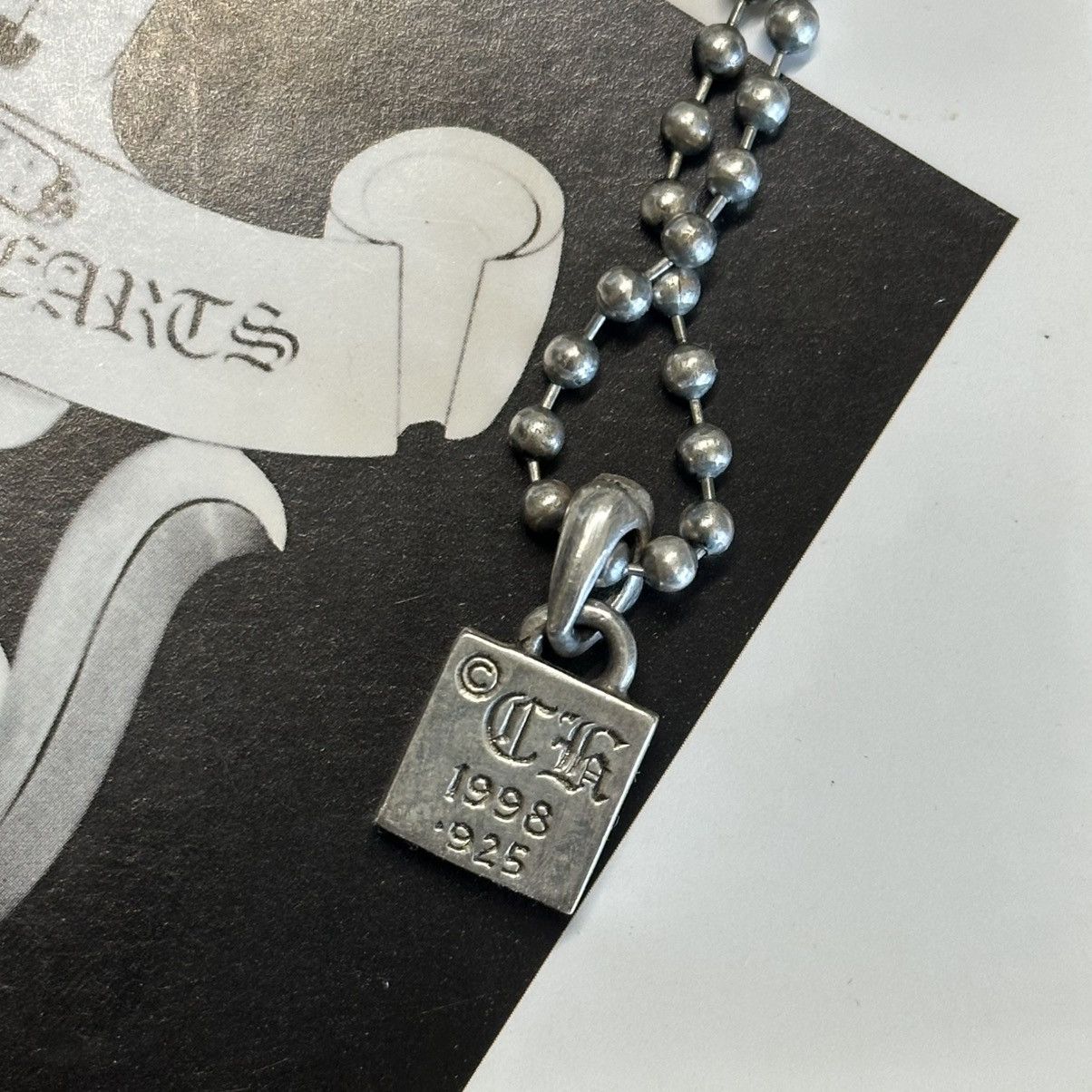 Chrome Hearts CHROME HEARTS FRAMED FLORAL PENDANT Size ONE SIZE - 8 Thumbnail