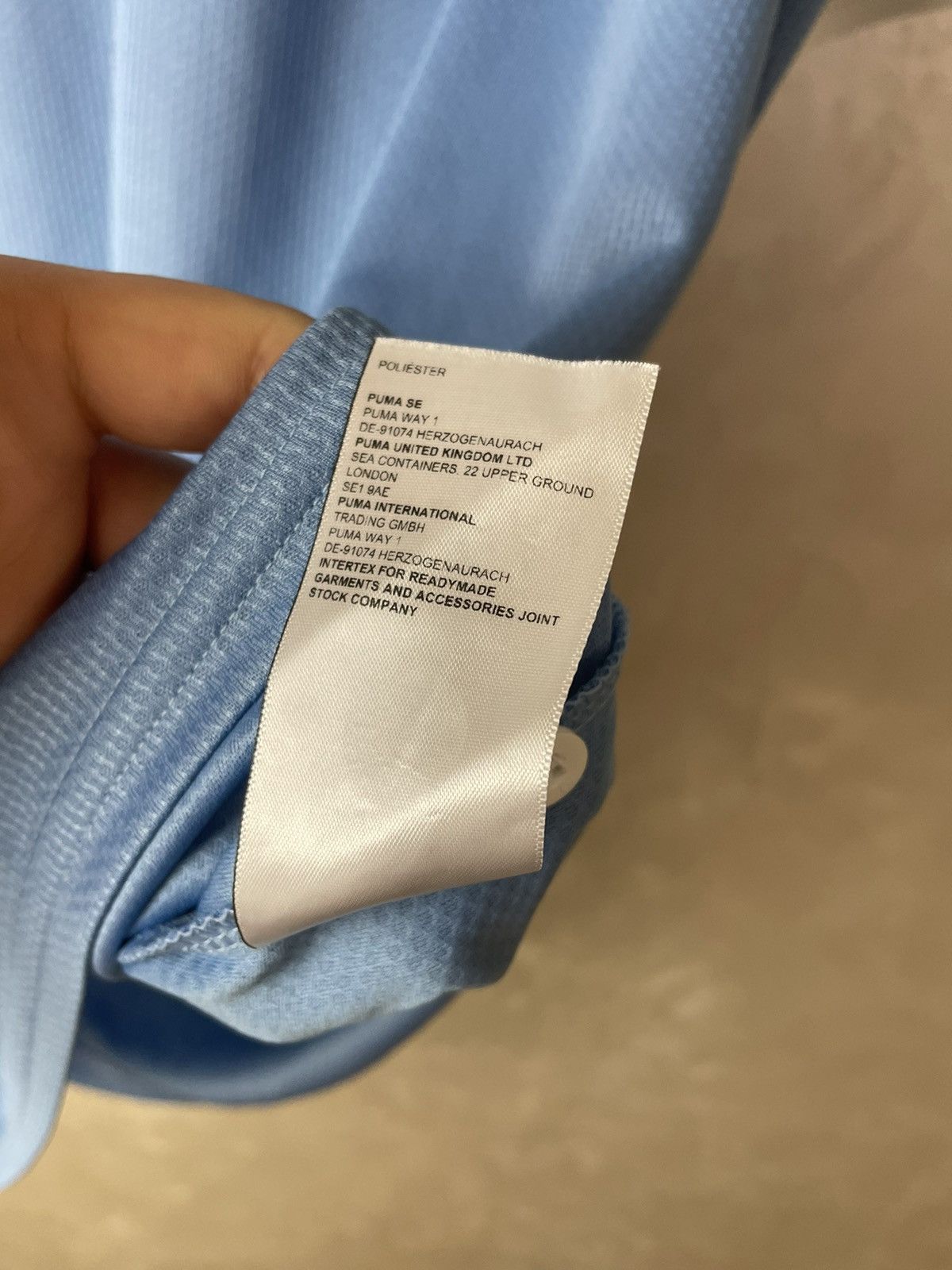 Puma Puma URUGUAY Player Issue 2022 World Cup Home Soccer Jersey Size US L / EU 52-54 / 3 - 6 Thumbnail