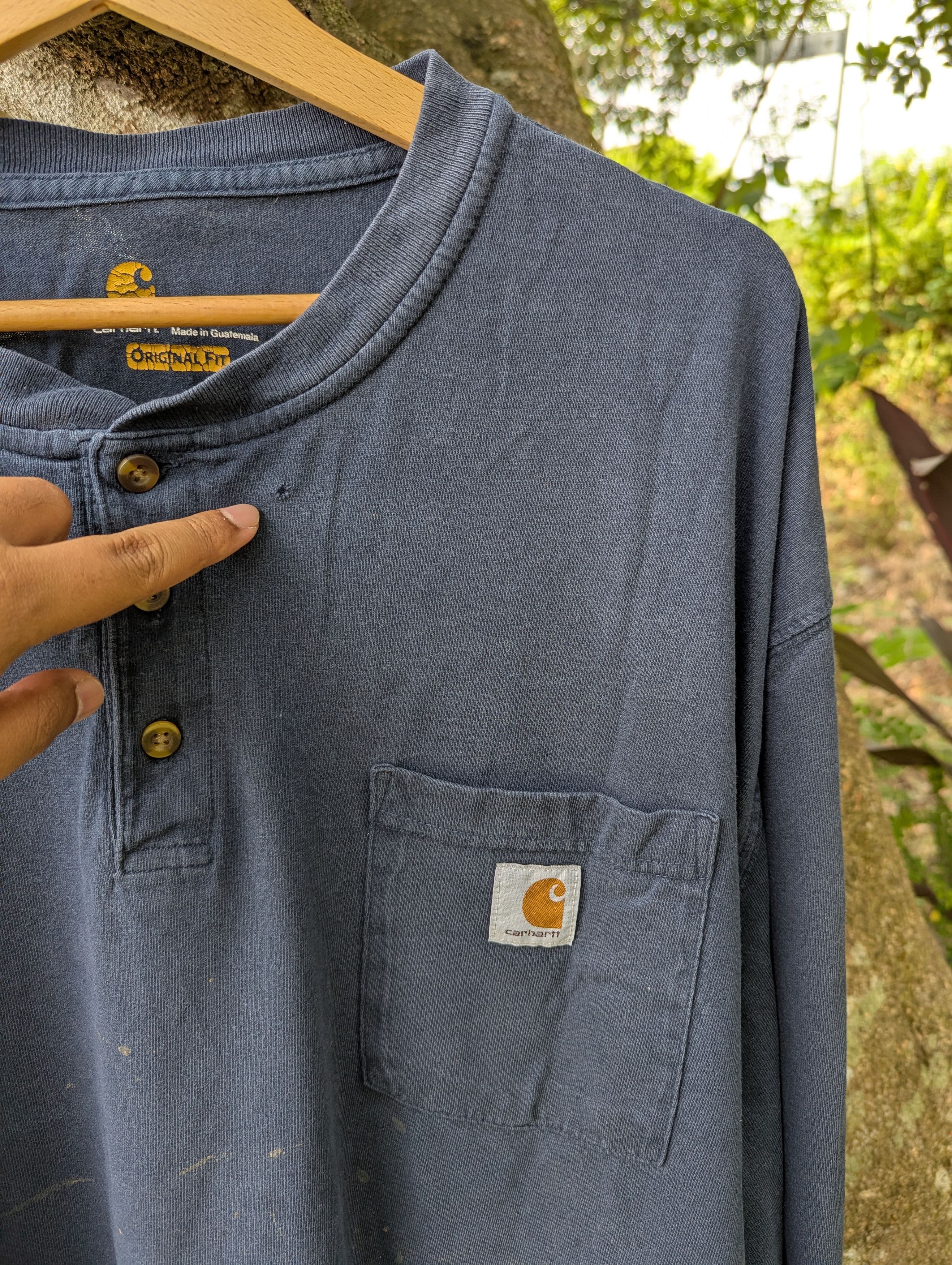 Thrashed Carhartt Long Sleeve Shirt