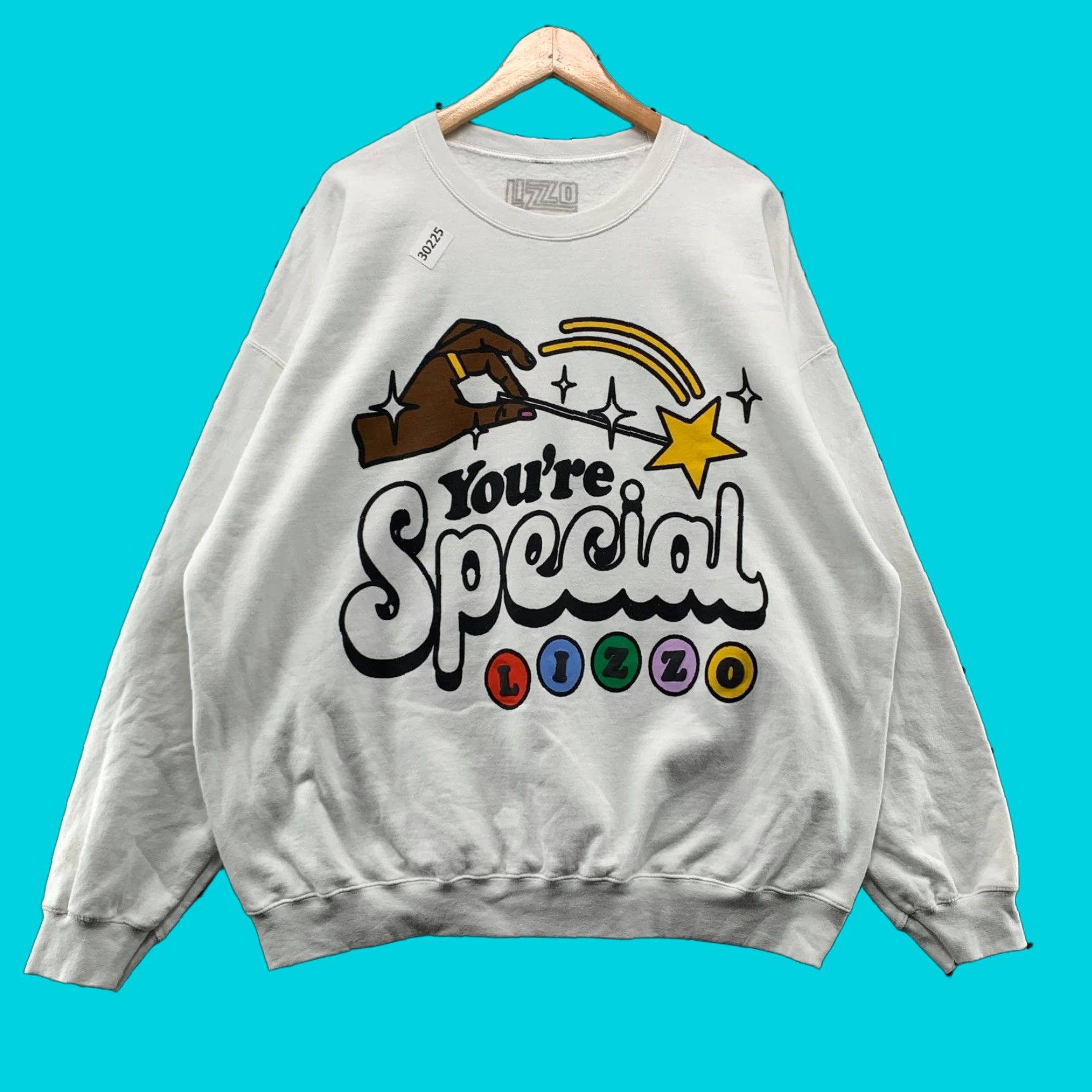 Rizzoli VINTAGE LIZZO You’re Special Crewneck Sweatshirt White 2XL Pullover Music Mens Shirt Size US XXL / EU 58 / 5 - 1 Thumbnail