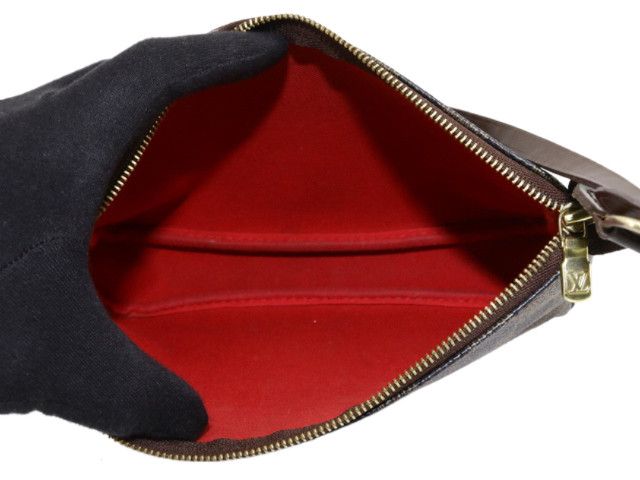 Louis Vuitton Louis Vuitton Damier Ebene Pochette Accessoires Pouch Size ONE SIZE - 4 Thumbnail