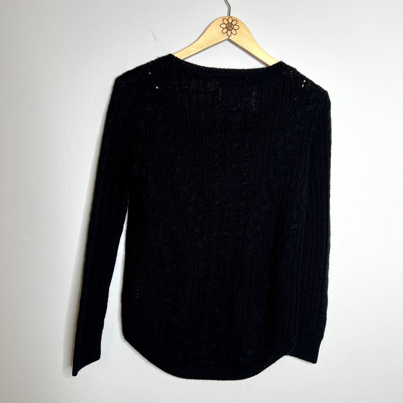 Other SO Black Perfect Pullover Knit Crewneck Sweater Size M / US 6-8 / IT 42-44 - 5 Thumbnail