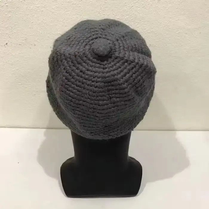 Japanese Brand × Vintage Japanese Brand Big Logo Knit Hat Size ONE SIZE - 4 Thumbnail