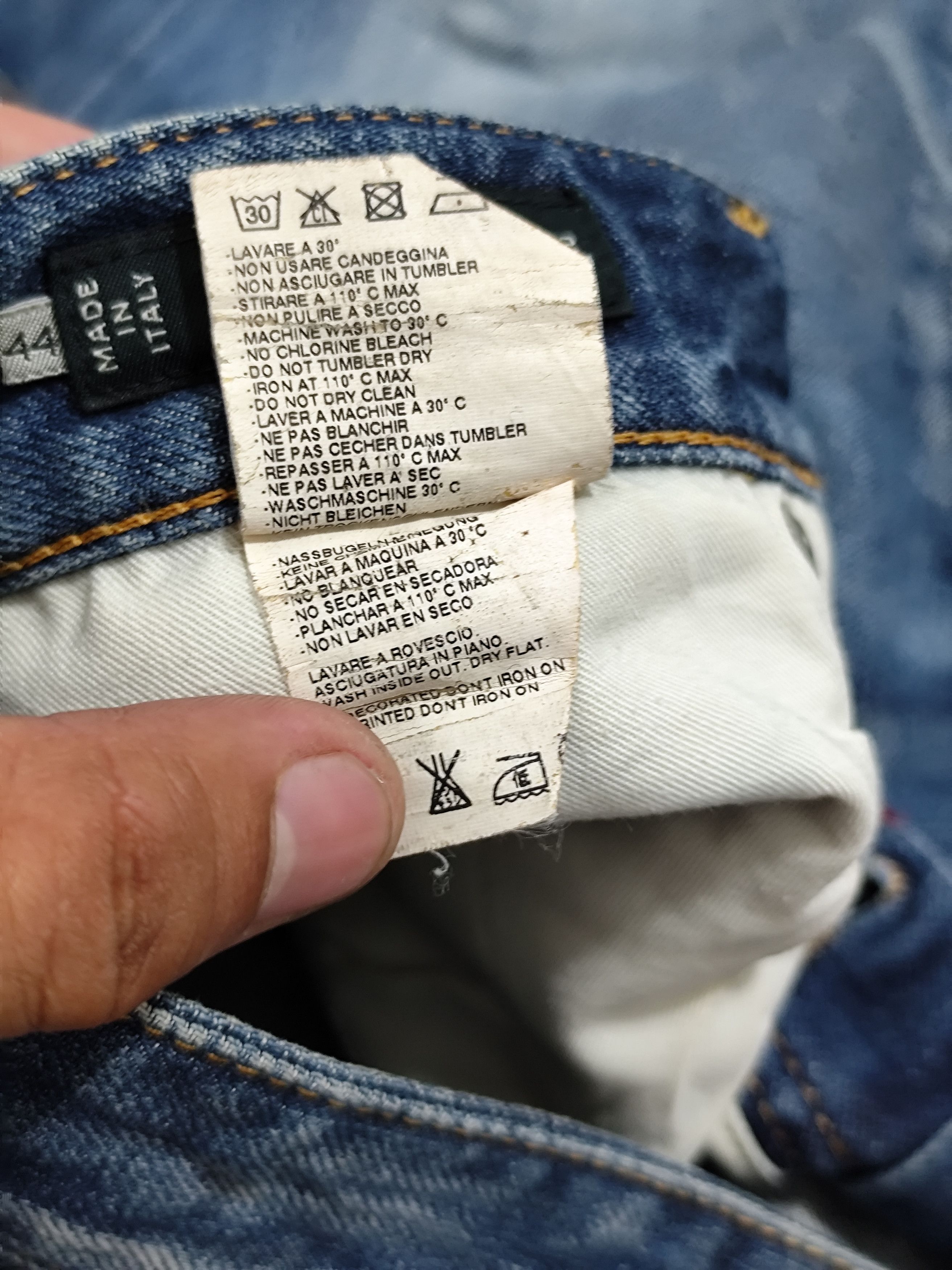 Dsquared2 DSQUARED TINY BIKER SLIM PANTS Size US 32 / EU 48 - 7 Thumbnail