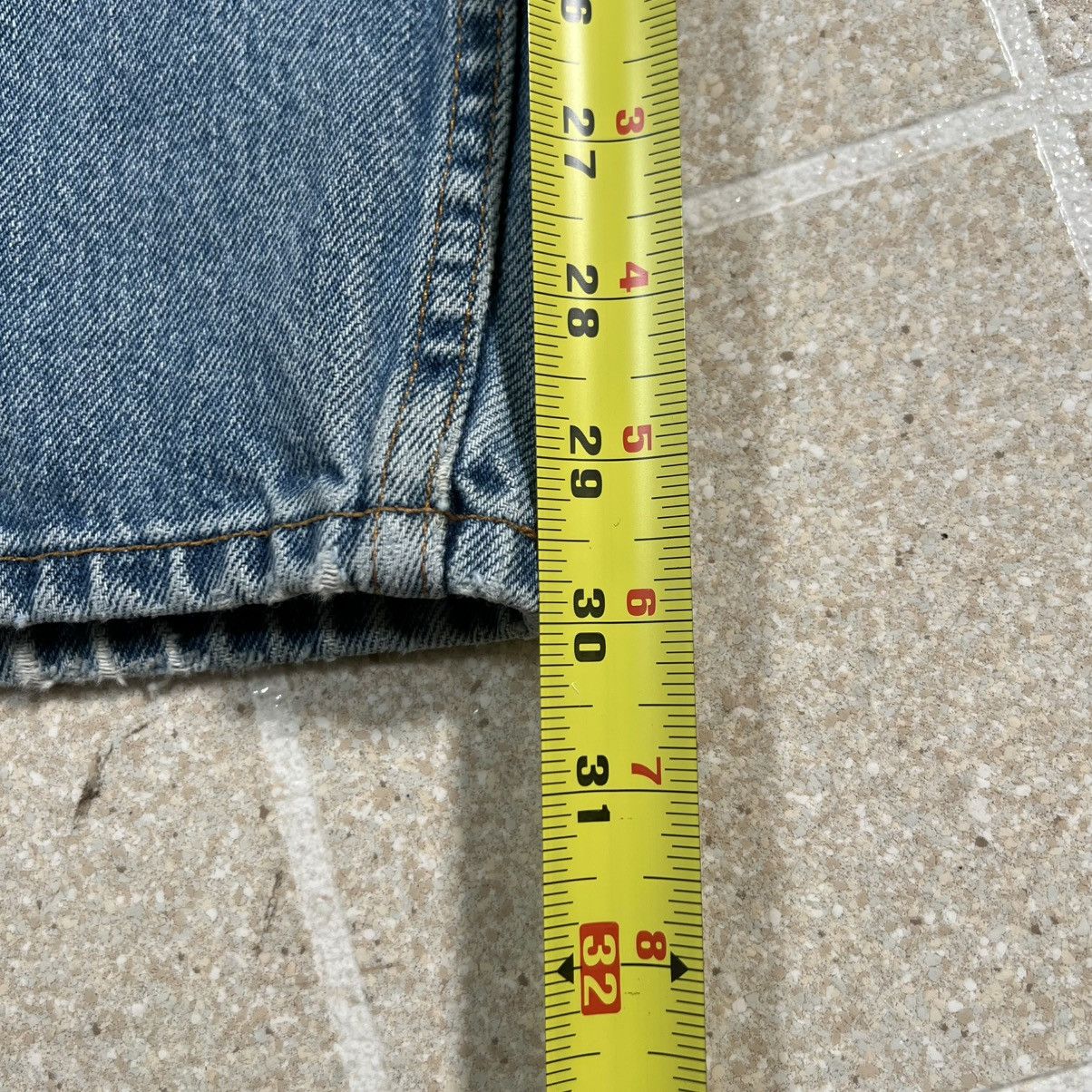 Levi's Vintage Levi’s 550 Jeans 32x30 Blue Denim Made in Mexico Size US 32 / EU 48 - 10 Thumbnail