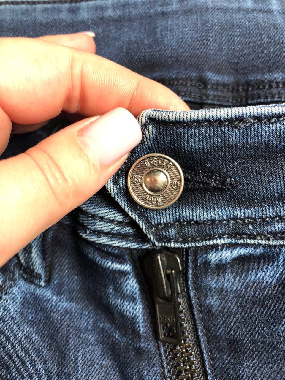 G-Star × Vintage G-Star Raw Y2K faded distressed denim ripped Jeans Size 30" / US 8 / IT 44 - 7 Thumbnail