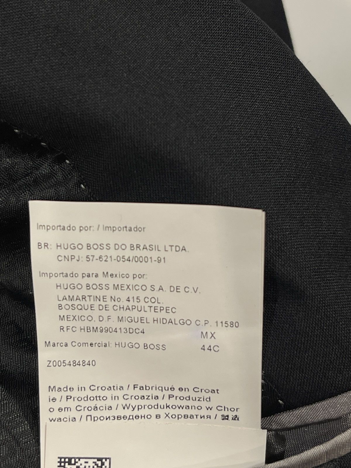 Hugo Boss Hugo boss blazer wool classic jacket black 44R Size 44R - 9 Thumbnail