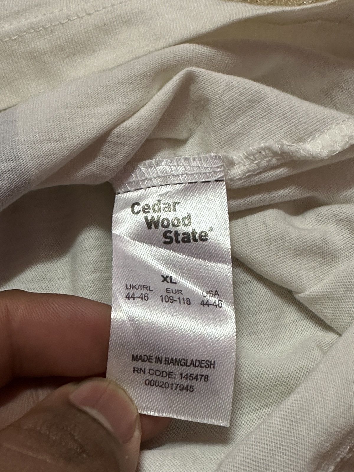 Cedarwood State × Japanese Brand Girl “Los Angeles State of Mind” Rare Tee Size US XL / EU 56 / 4 - 13 Thumbnail