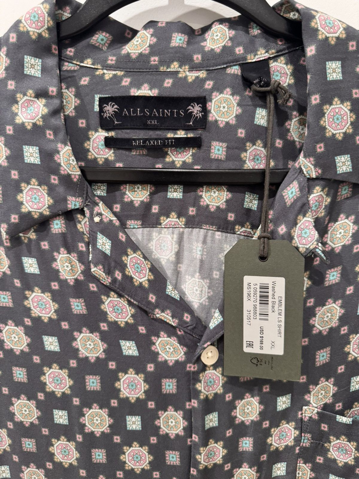 Allsaints AllSaints Button Down Shirt - XXL Size US XXL / EU 58 / 5 - 3 Thumbnail
