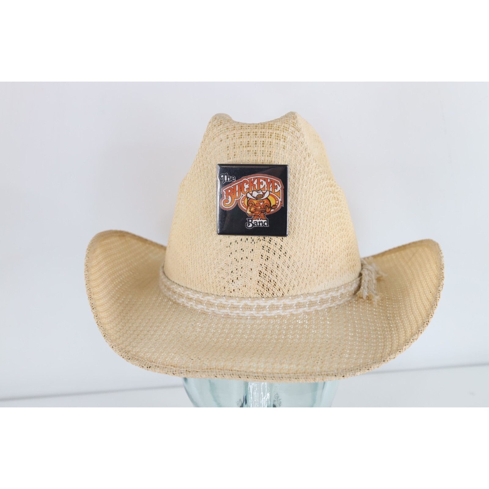 Vintage Vintage 90s Buckeye Band Country Music Festival Cowboy Hat Size ONE SIZE - 1 Thumbnail