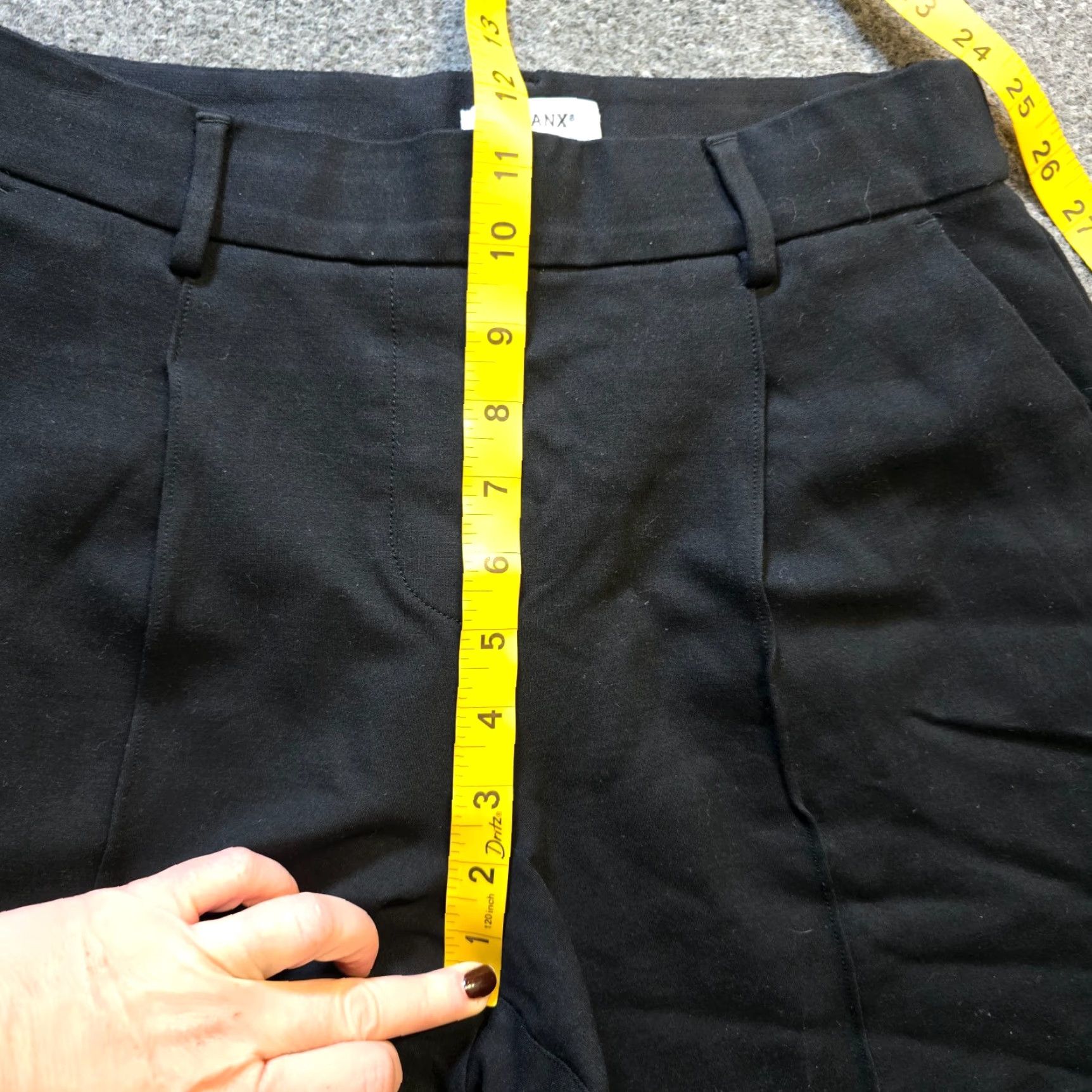 Spanx Spanx Pants Womens Size Small Black Perfect Fit Ponte Barrel Leg Pockets Casual Shirt Size 28" / US 6 / IT 42 - 6 Thumbnail