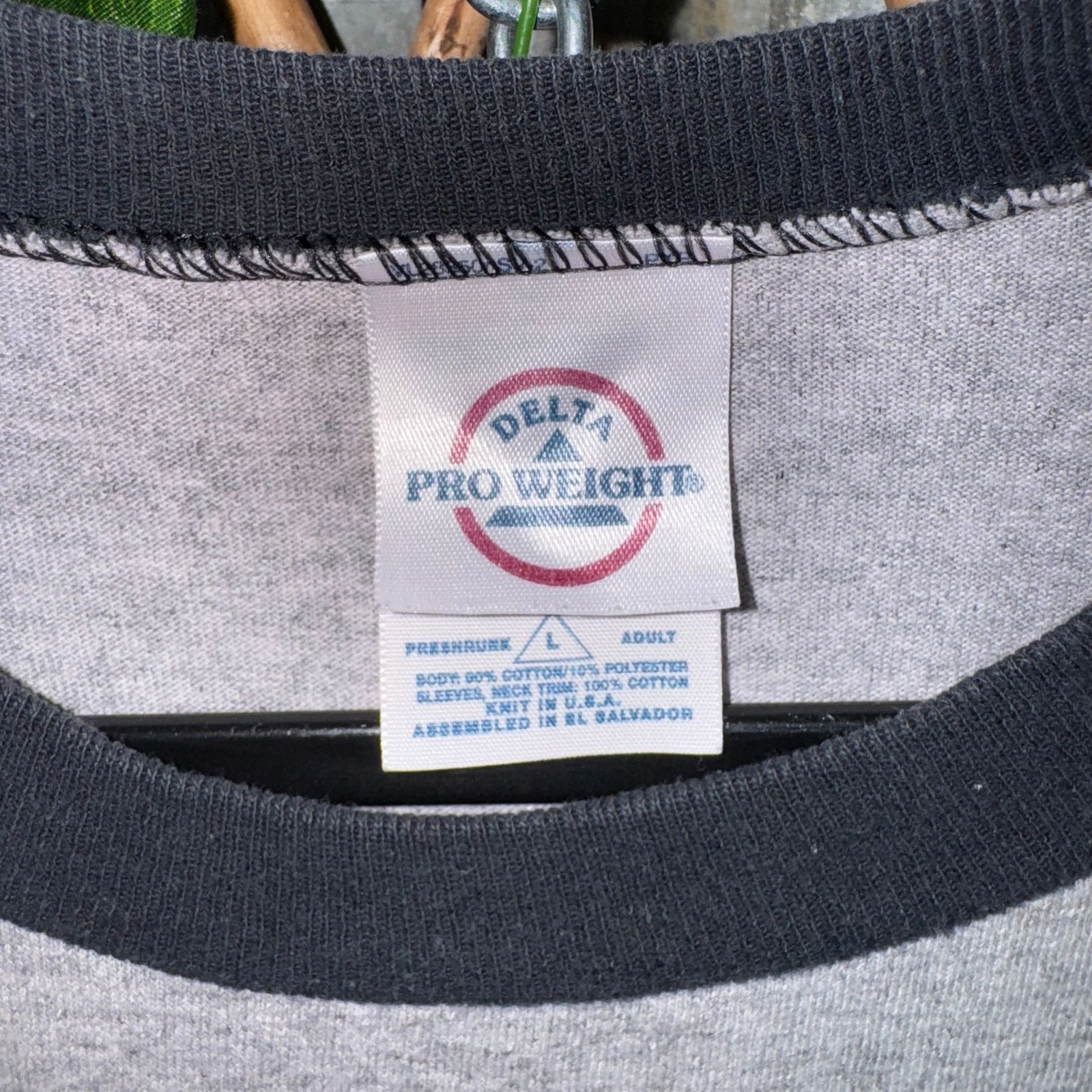 Delta Vintage Y2K Def Leppard 3/4 sleeve 00s band baseball t-shirt Size US L / EU 52-54 / 3 - 3 Thumbnail
