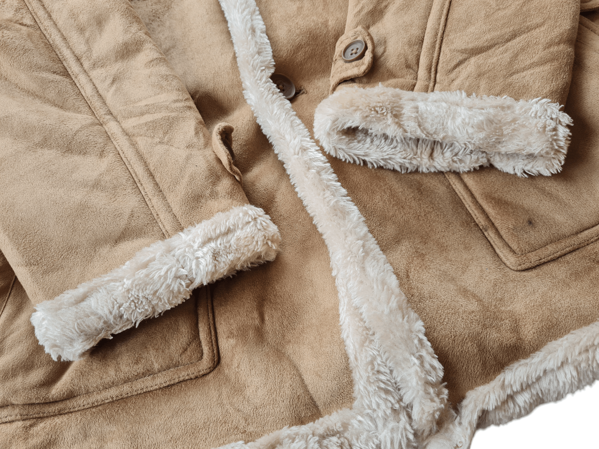Japanese Brand × Kansai Yamamoto Vtg Sherling Winter Jacket Kansai Yamamoto Size US L / EU 52-54 / 3 - 7 Thumbnail