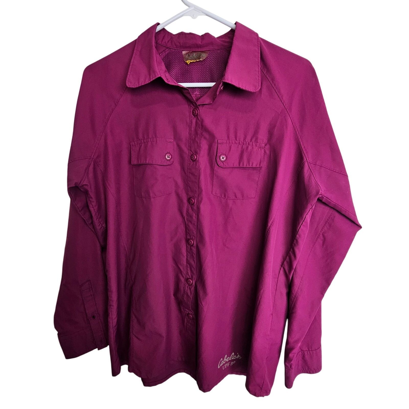 Cabelas Cabelas Womens Vented Shirt Size M Gorpcore Outdoor Hiking Size M / US 6-8 / IT 42-44 - 1 Thumbnail