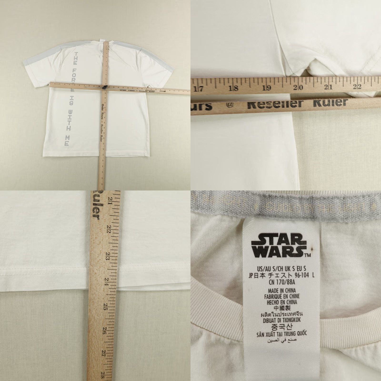 Star Wars Star Wars Shirt Womens Small Ashley Eckstein Guided By Light One With The Force Size S / US 4 / IT 40 - 8 Thumbnail