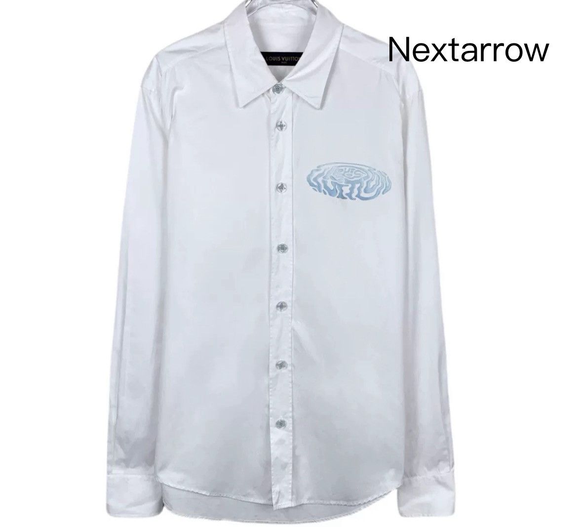 Louis Vuitton Louis Vuitton Lv 23 gradient white long sleeved shirt Size US M / EU 48-50 / 2 - 1 Thumbnail