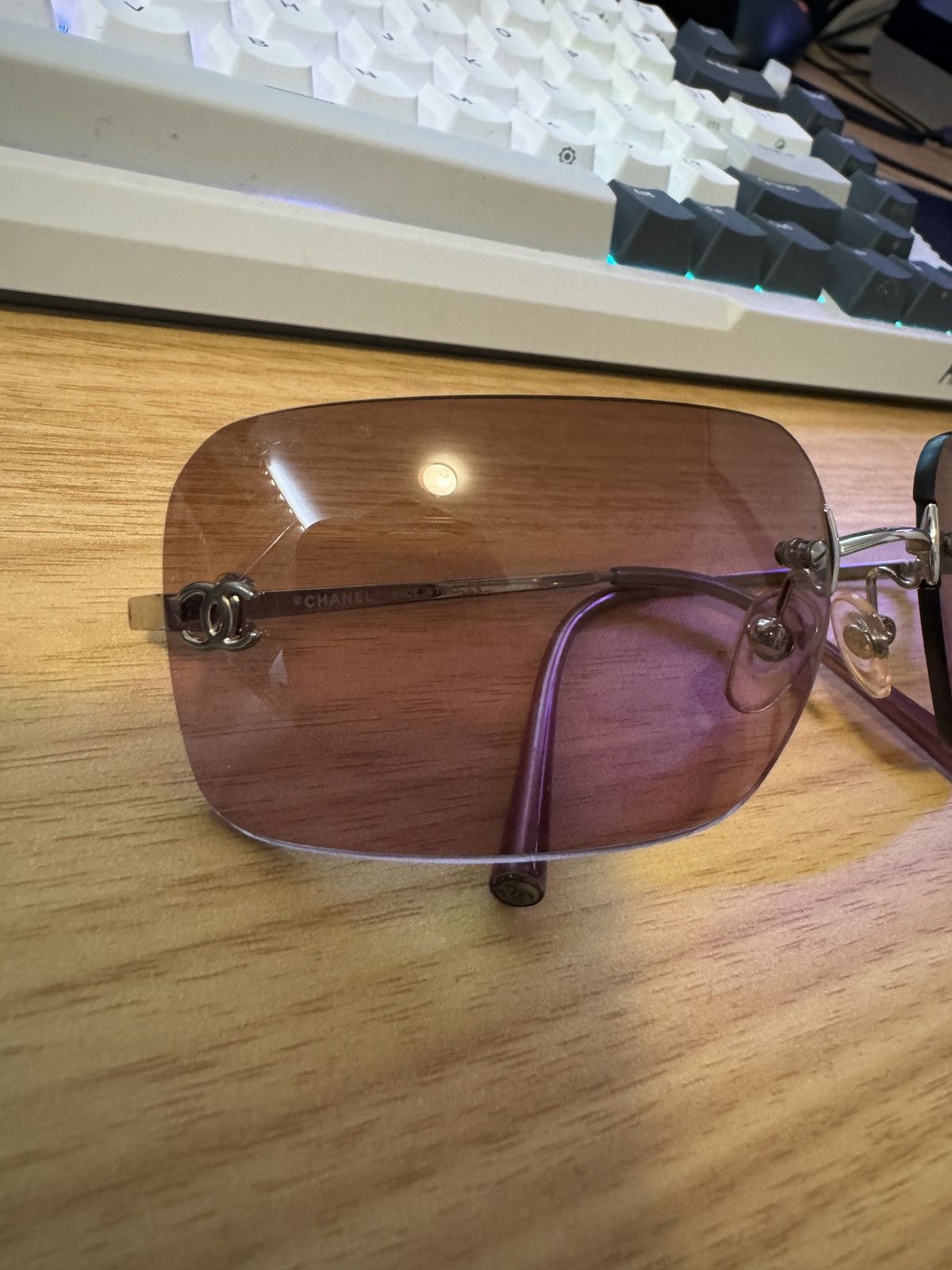 Chanel 4017 Rimless Sunglasses