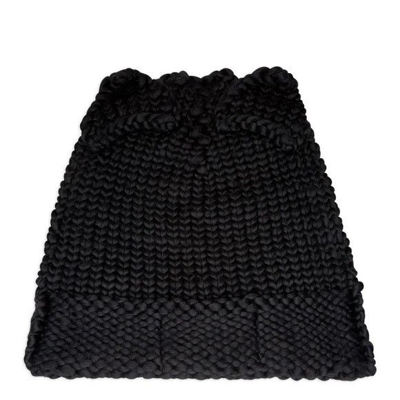 Charles Jeffrey LOVERBOY Charles Jeffrey Loverboy Supa Massive Ears Beanie Black Size ONE SIZE - 1 Thumbnail