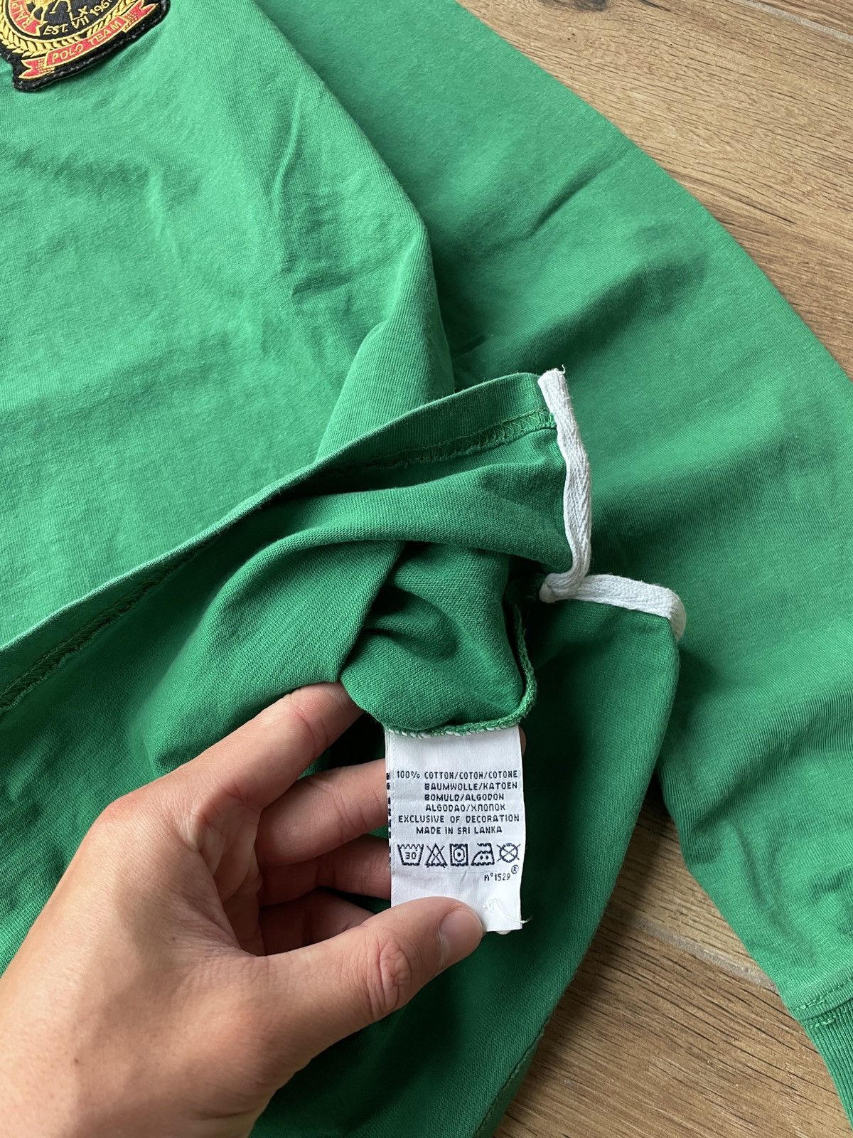 Polo Ralph Lauren Vintage Polo Ralph Lauren Rugby Shirt Avant Garde Japanese Size US L / EU 52-54 / 3 - 10 Thumbnail