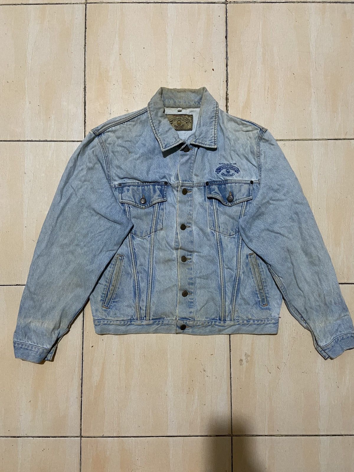Emporio Armani × If Six Was Nine × Vintage Distressed Thrashed 90s Armani Jeans Denim Size US M / EU 48-50 / 2 - 1 Thumbnail