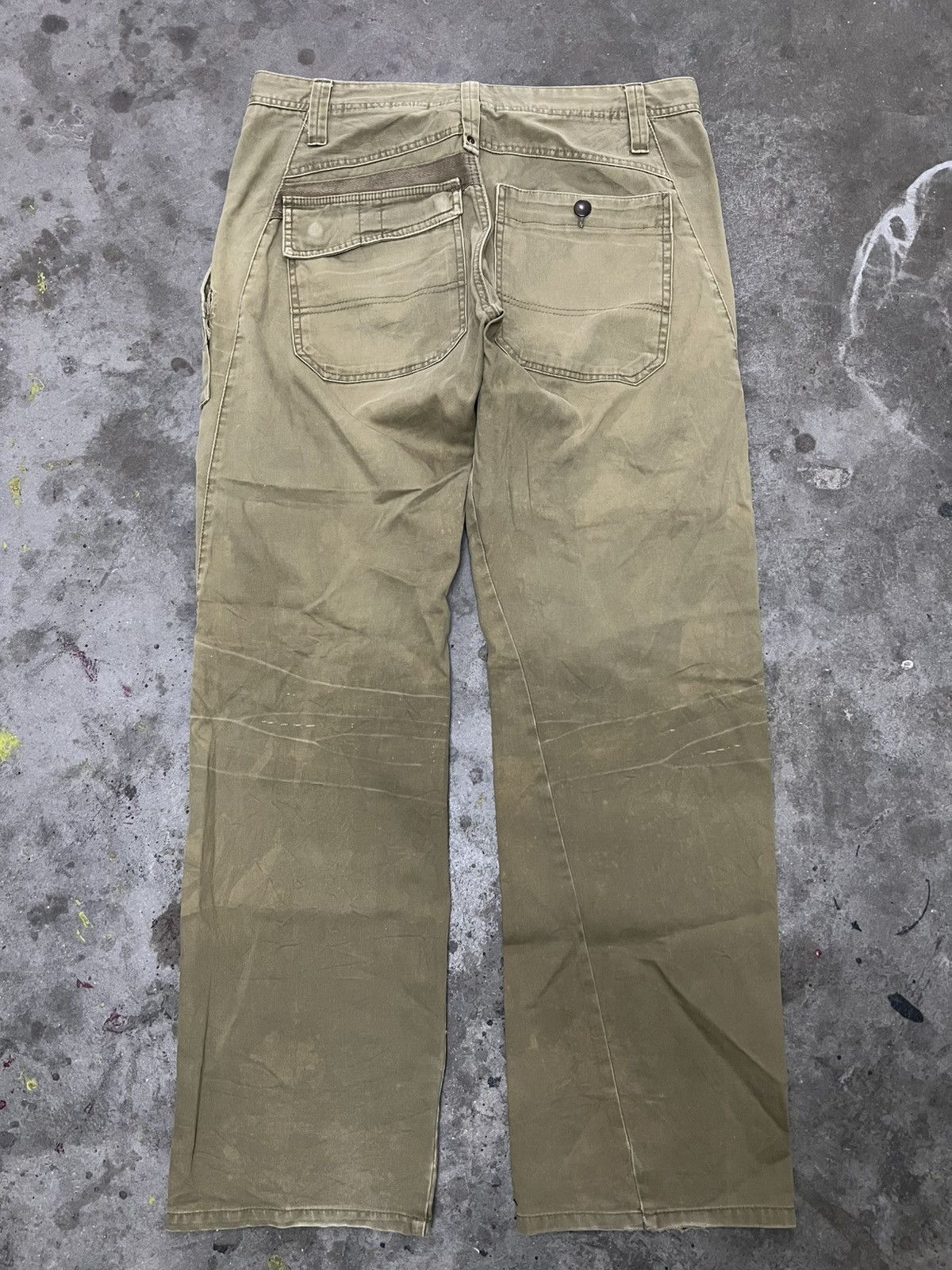 Designer × Japanese Brand BUSH PANT FADED BROWN BY H&M DENIM PANT Size US 34 / EU 50 - 12 Thumbnail