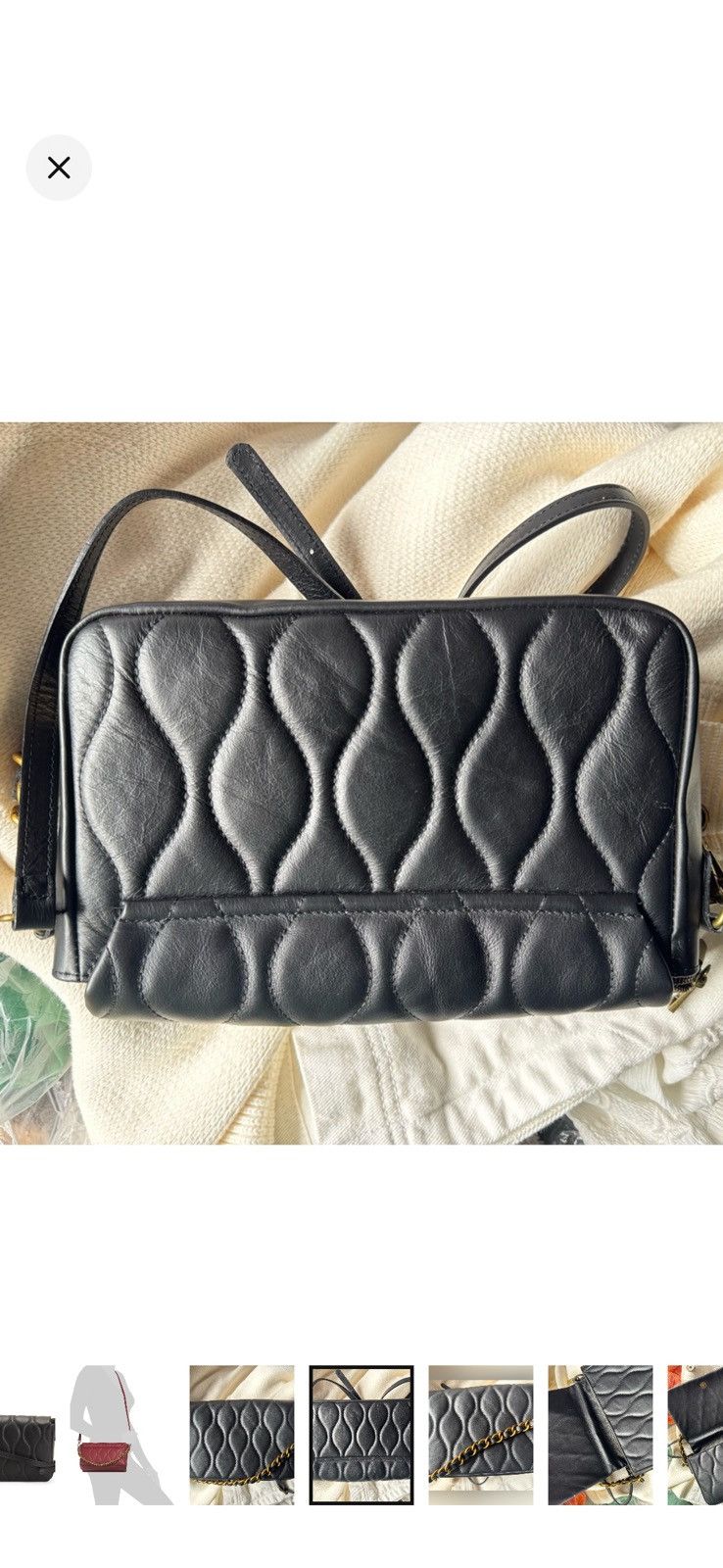 Other ROBERTA ROSSI Made In Italy Leather Crossbody With Chain Size ONE SIZE - 4 Thumbnail
