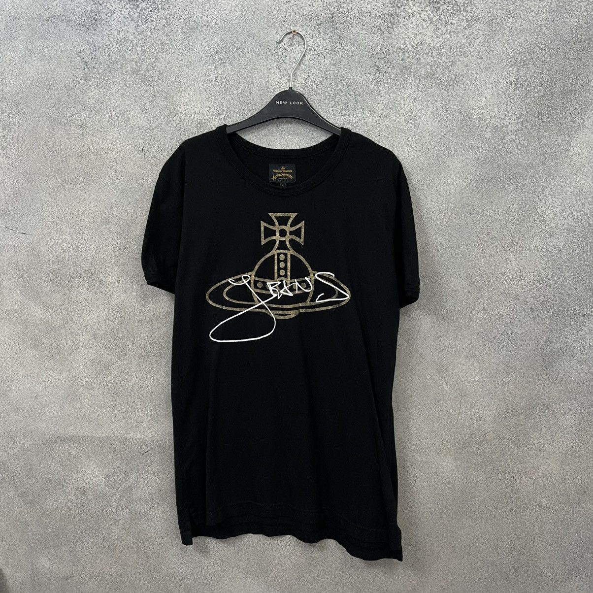 Vivienne Westwood Vivienne Westwood T shirt Big Logo Black Size US L / EU 52-54 / 3 - 1 Thumbnail