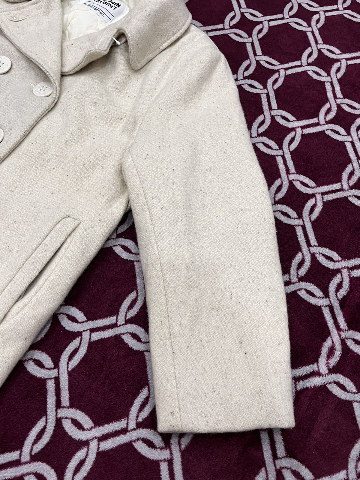 Schott Vintage Schott NYC US 740N Wool Pea Coat Jacket Size M / US 6-8 / IT 42-44 - 5 Thumbnail