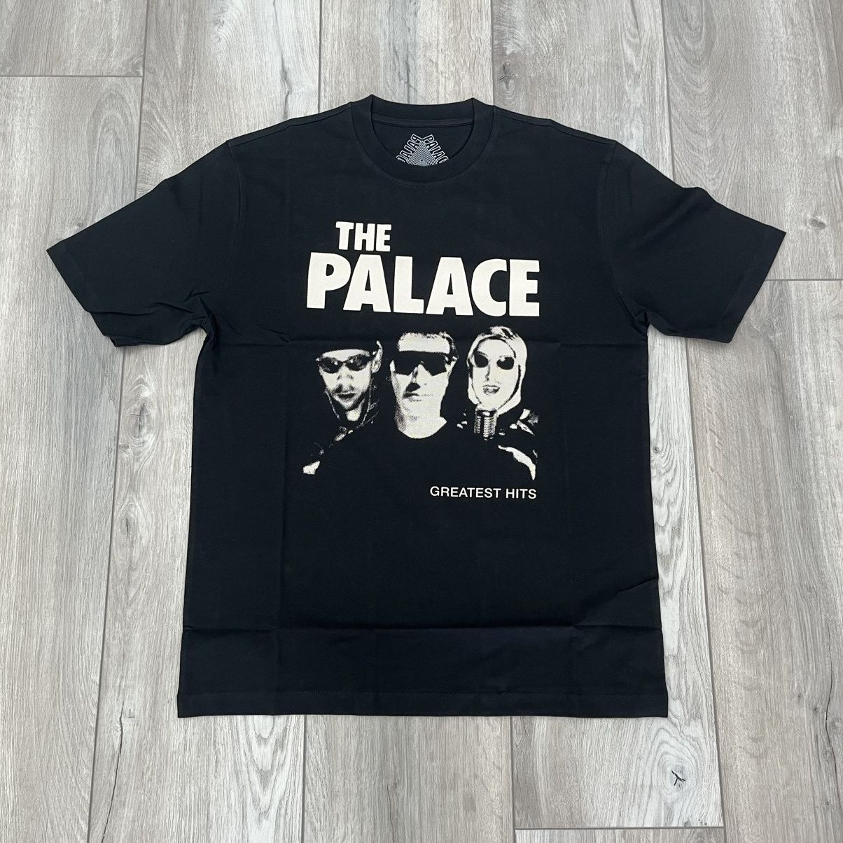 Palace NEW Palace Greatest Hits Tee Black Large Size US L / EU 52-54 / 3 - 1 Thumbnail