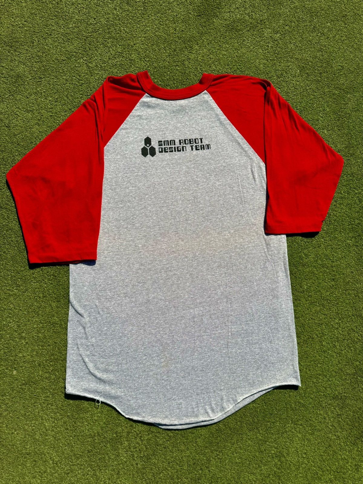 Vintage 80’s Vintage Robot Design Team Technology Raglan T-Shirt Size US L / EU 52-54 / 3 - 1 Thumbnail