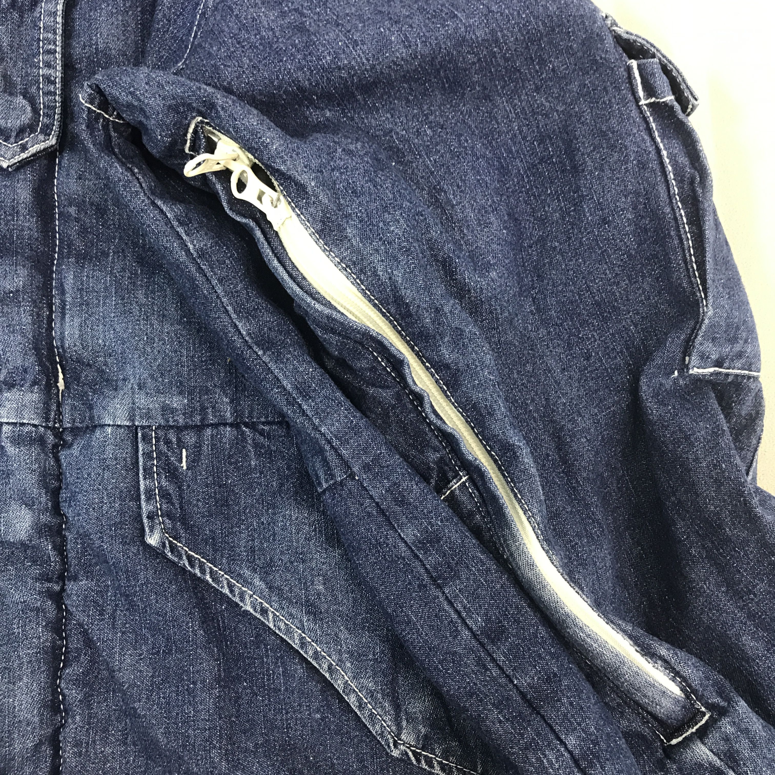 Vintage Vintage Joey Factory denim Hoodies jacket K69B5 Size US M / EU 48-50 / 2 - 11 Thumbnail