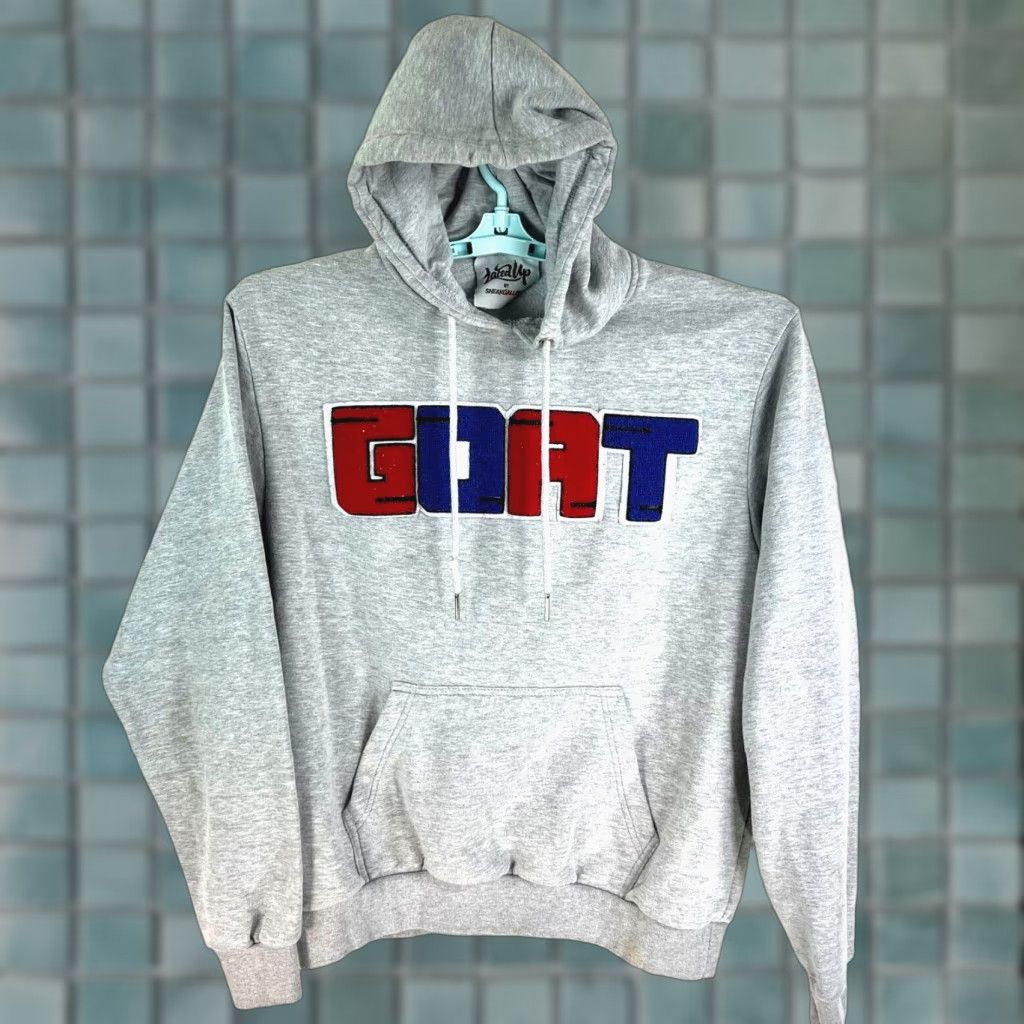 Vintage LACED UP GOAT Graphic Print Pullover Hoodie Men's Size XL Gray Size US XL / EU 56 / 4 - 1 Thumbnail