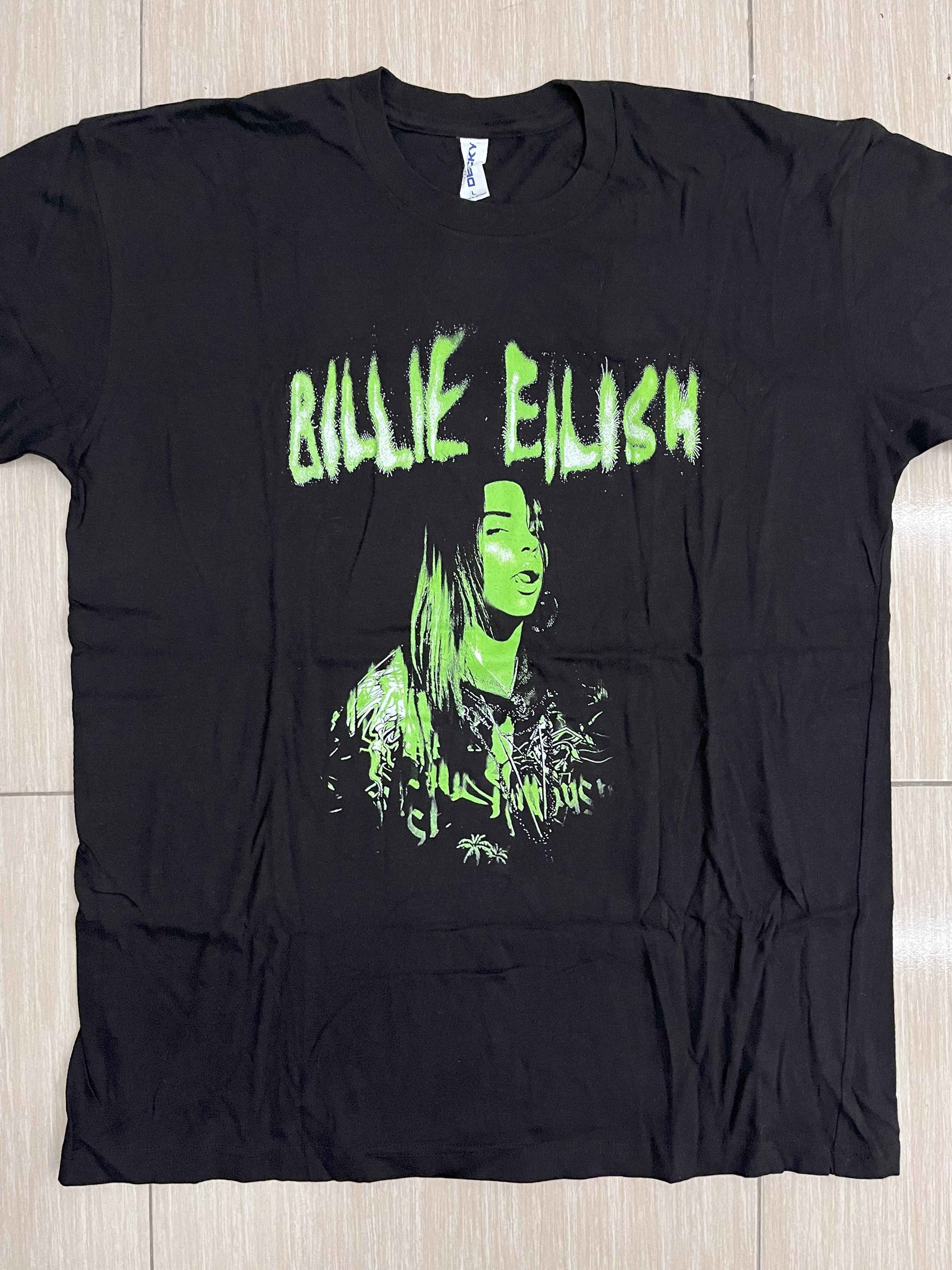 Billie Eilish Billie Eilish Neon Green US Tour T-shirt Size US L / EU 52-54 / 3 - 1 Thumbnail