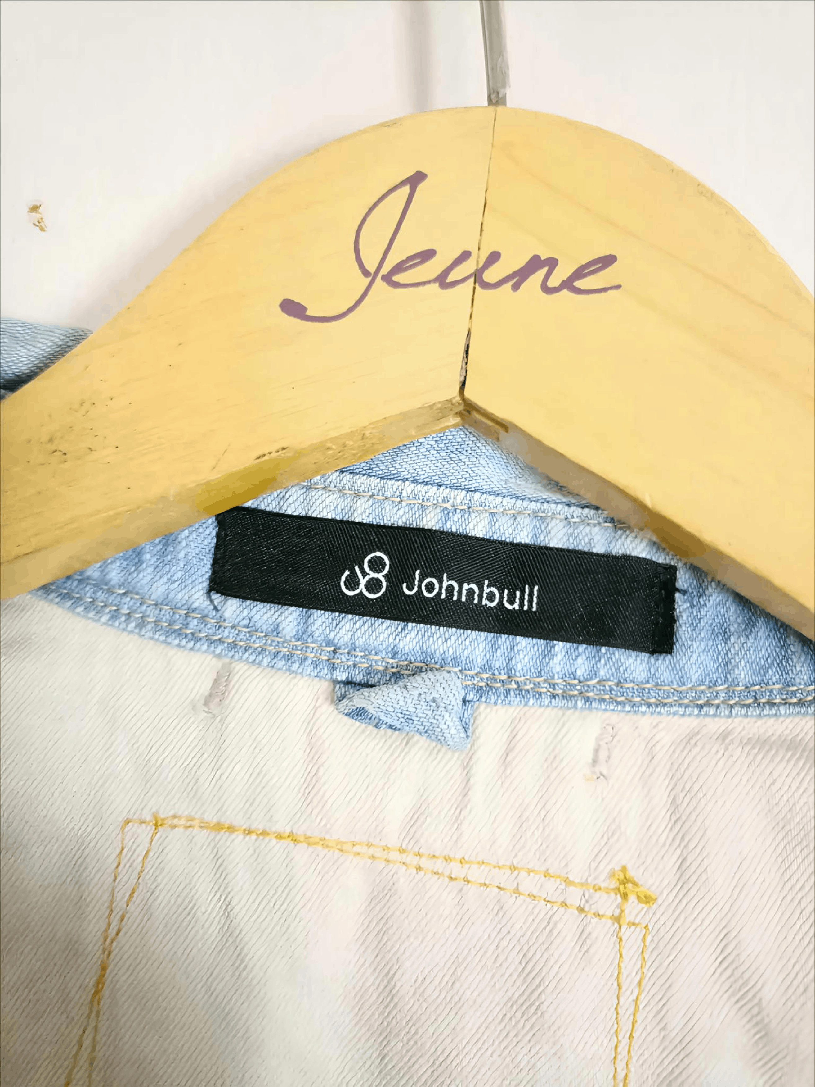 Johnbull × Self Edge × Vintage Vintage john bull selvedge assymetric chambray button shirt Size US M / EU 48-50 / 2 - 2 Thumbnail