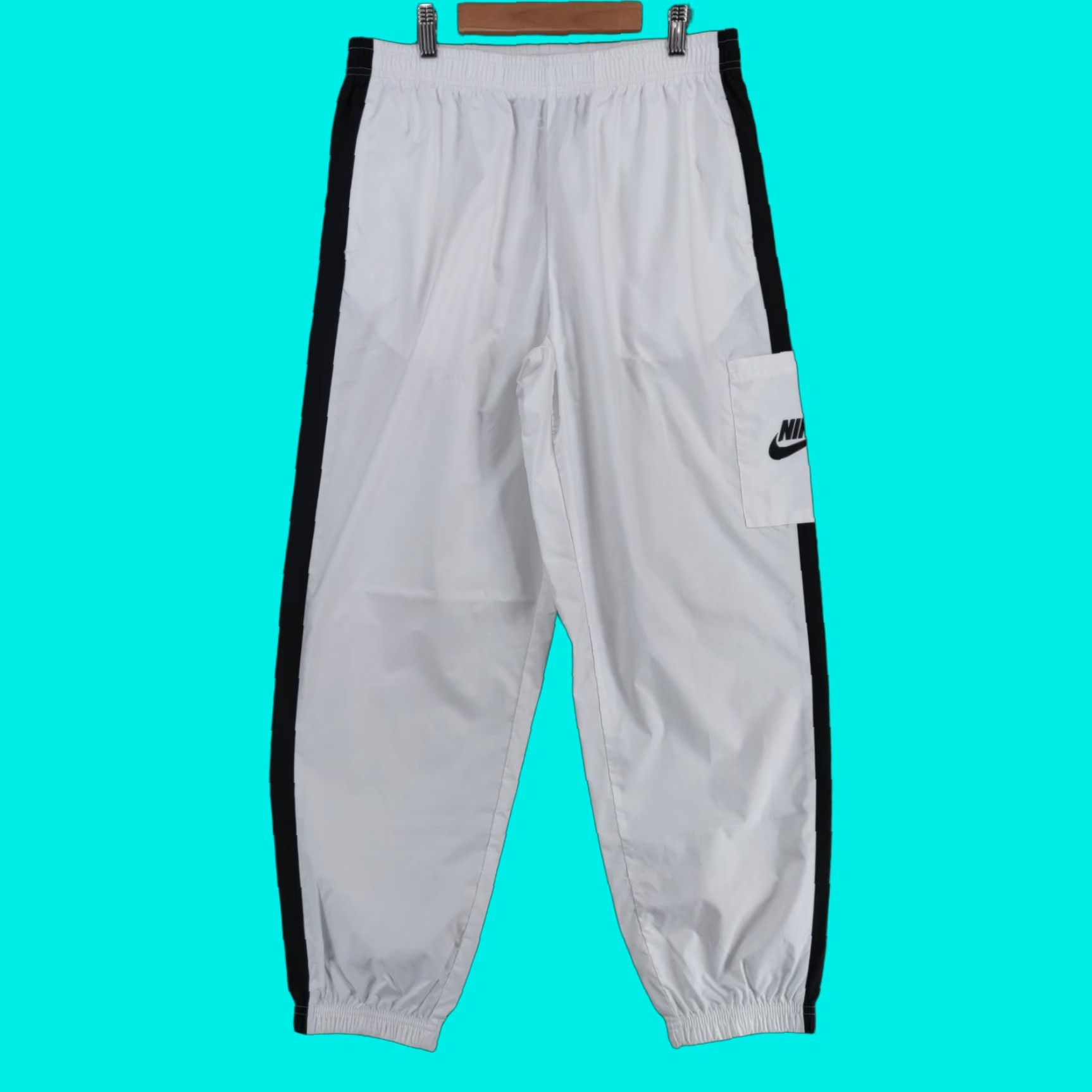 Nike Nike Yoga Jogger Pants Women's M White Windbreaker Gym Training Clothing Size 32" / US 10 / IT 46 - 1 Thumbnail