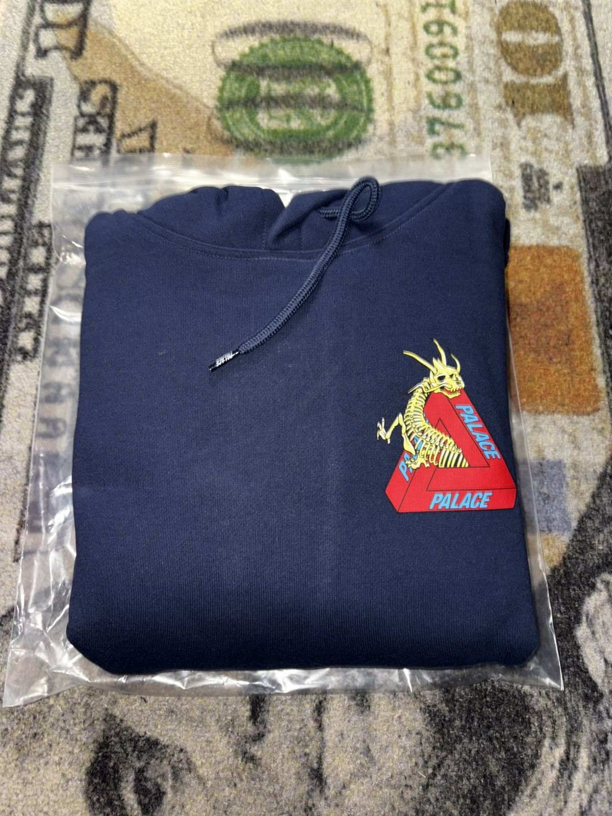 Palace Palace Dragon Bones Tri Ferg Hoodie Navy Size US XL / EU 56 / 4 - 1 Thumbnail