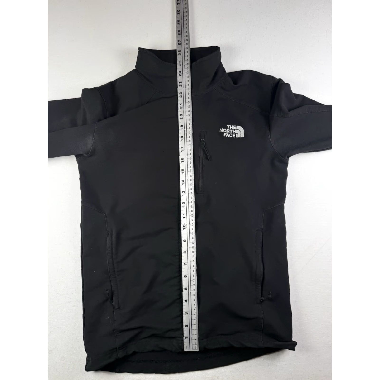 The North Face The North Face Men's Jacket XS Black Windbreaker Softshell Zip Stand-Up Collar Regular Fit Size US XS / EU 42 / 0 - 4 Thumbnail