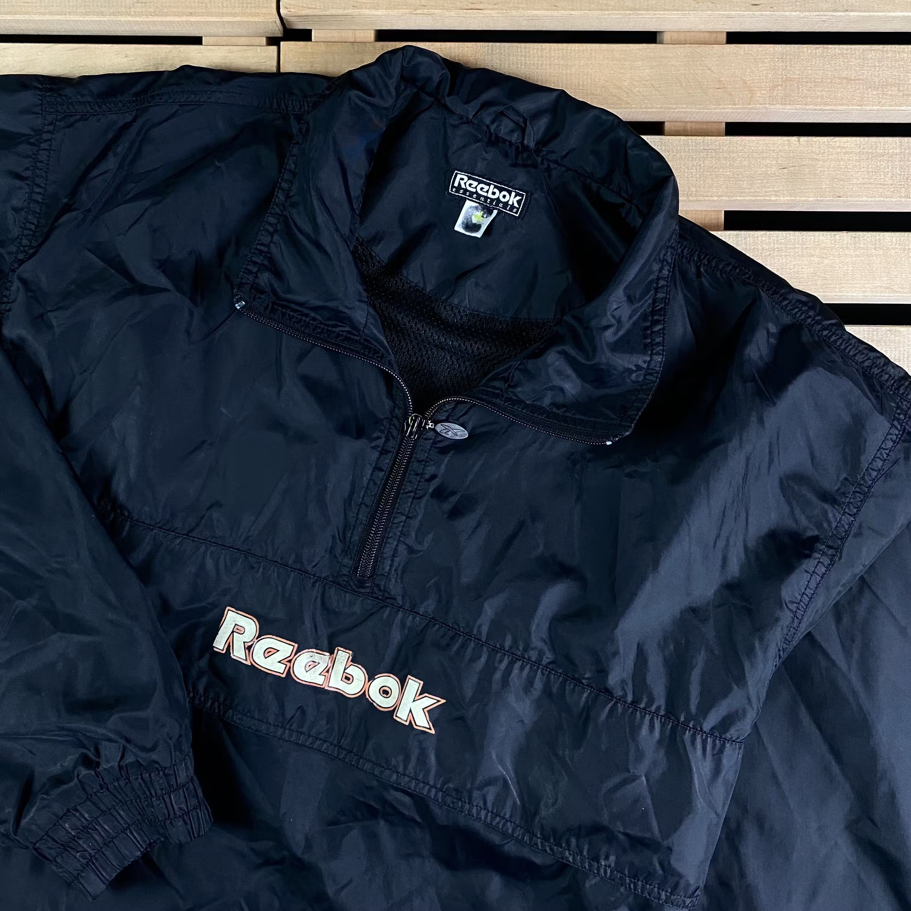 Reebok × Vintage Men’s Anorak Jacket Reebok Vintage Big Logo Size L-XL Size US XL / EU 56 / 4 - 2 Thumbnail